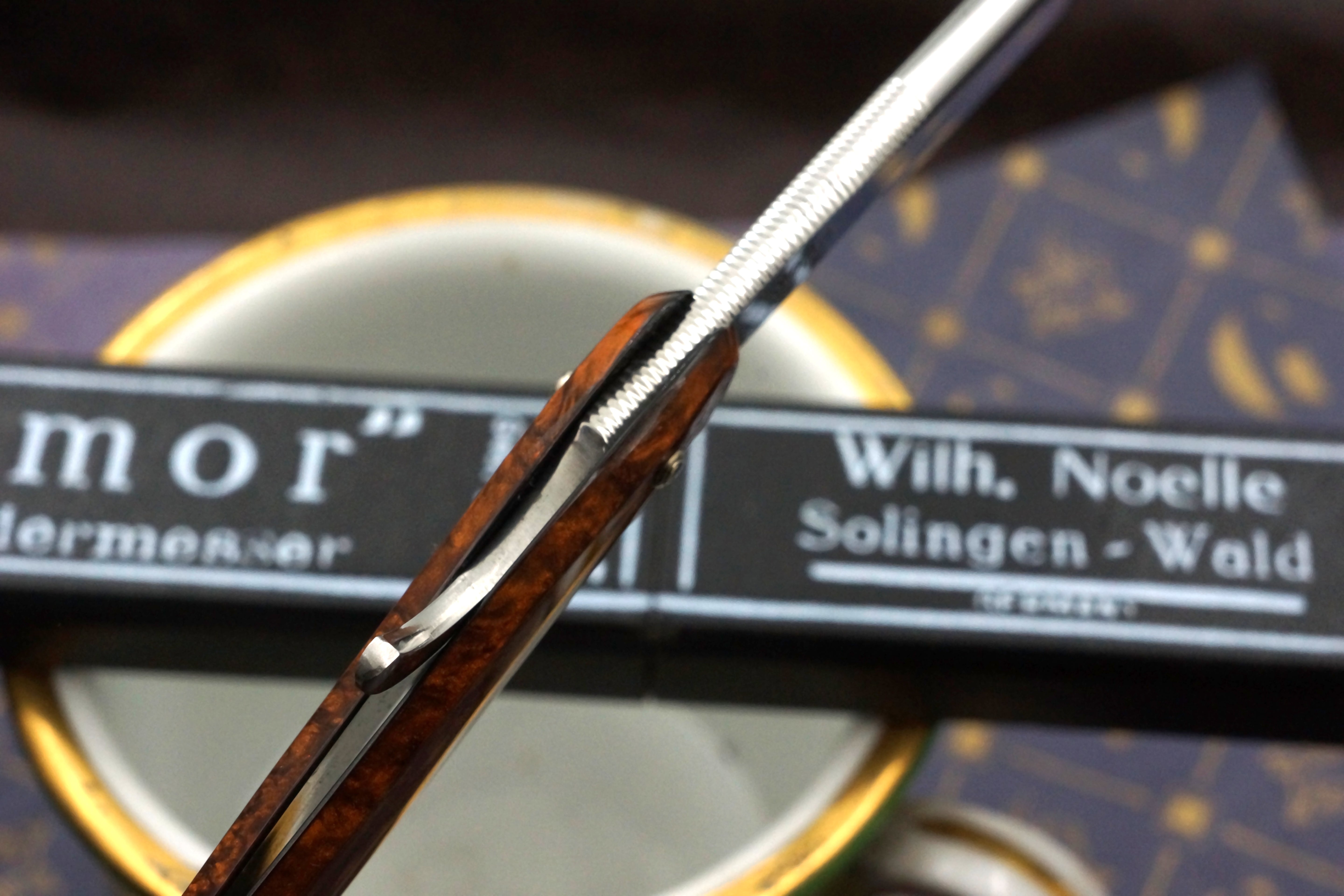 Schulze No.3000 - 11/16 Full Hollow Blade - Mint Fancy Vintage Solingen Straight Razor - Shave Ready