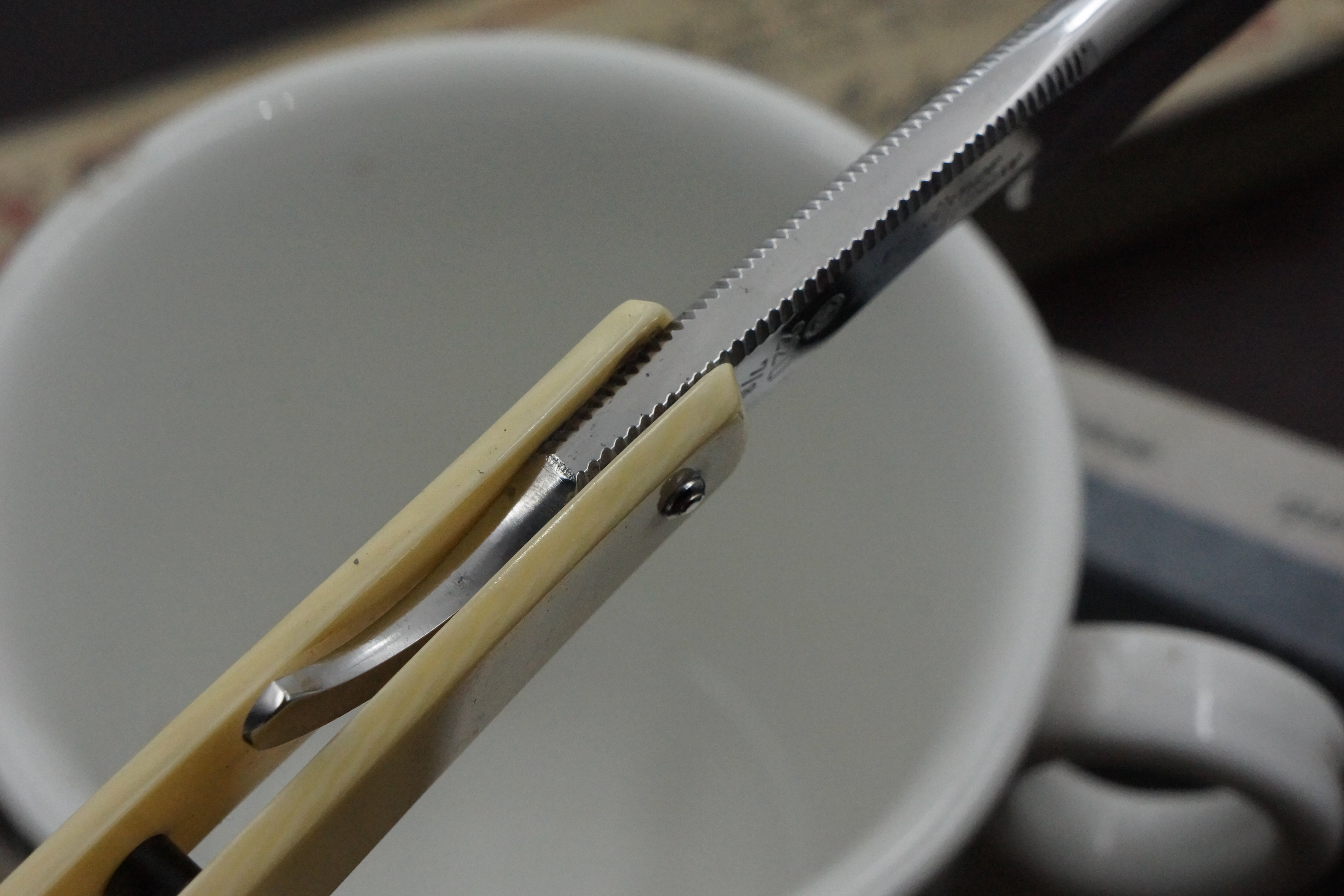 Ed Wusthoff Barber's King - Nearly New 7/8 Full Hollow Blade - Vintage Solingen Straight Razor - Shave Ready