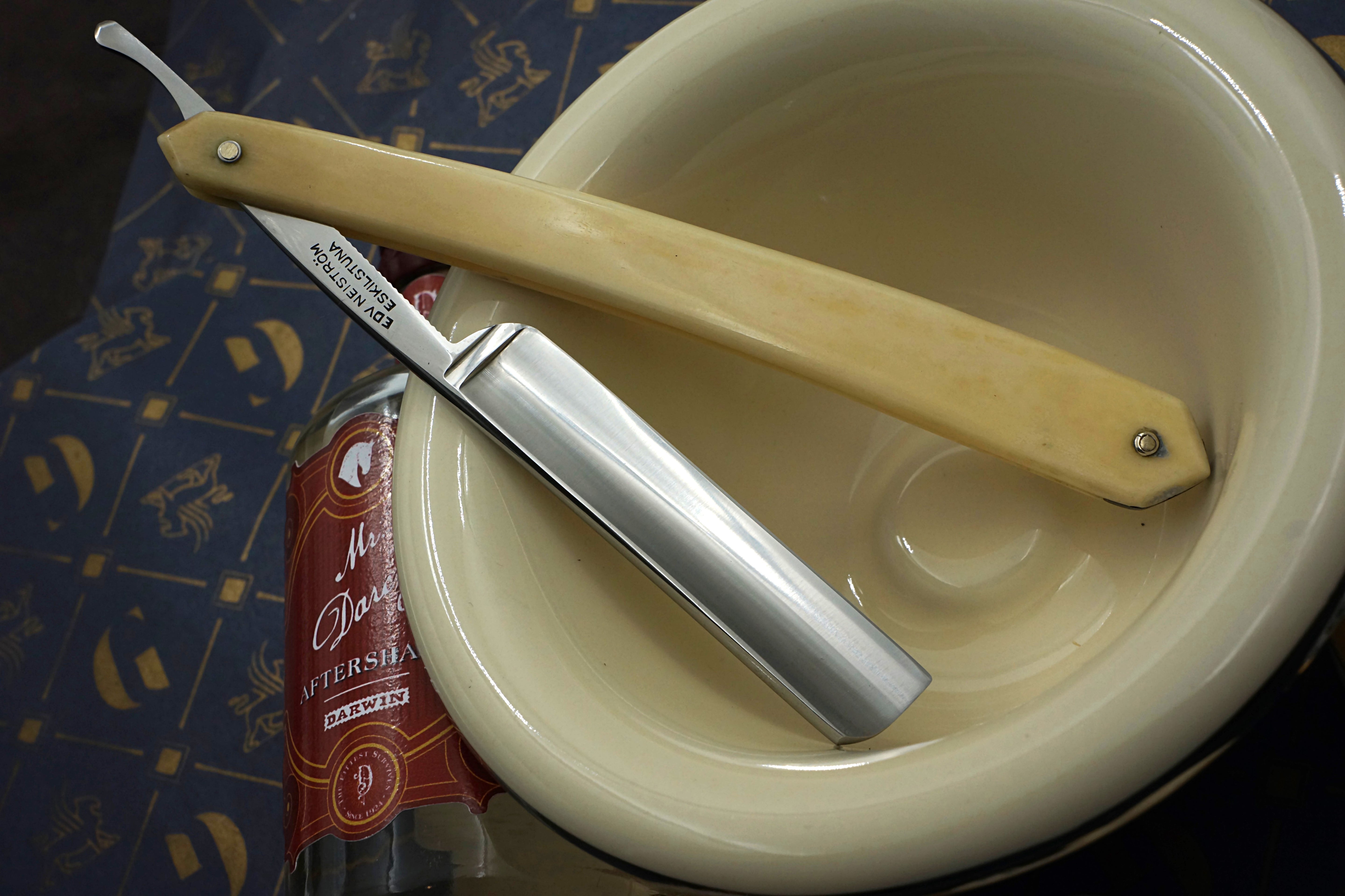 Edv. Neistrom 9/16 Blade - Restored Vintage Swedish Straight Razor - Shave Ready