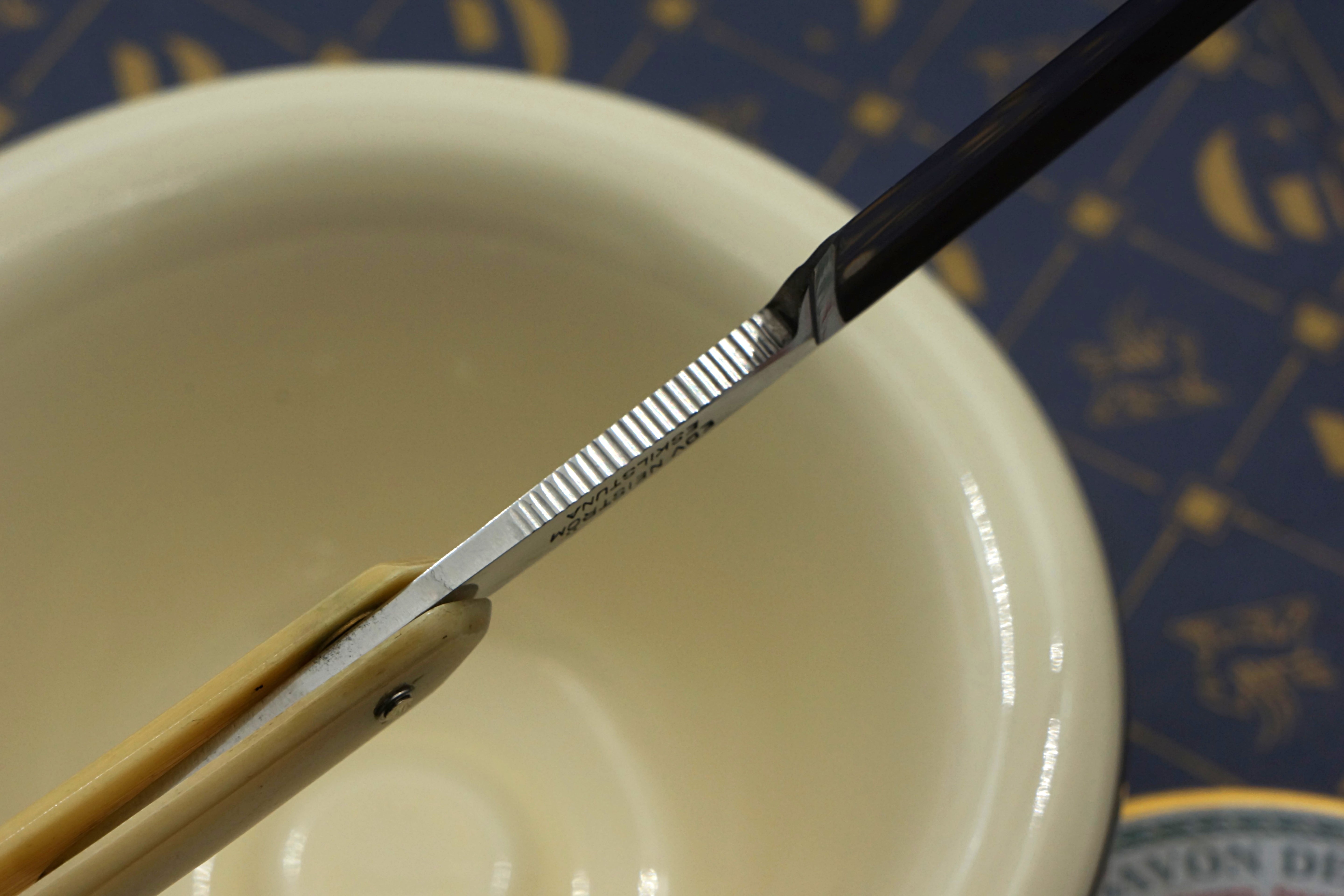 Edv. Neistrom 9/16 Blade - Restored Vintage Swedish Straight Razor - Shave Ready