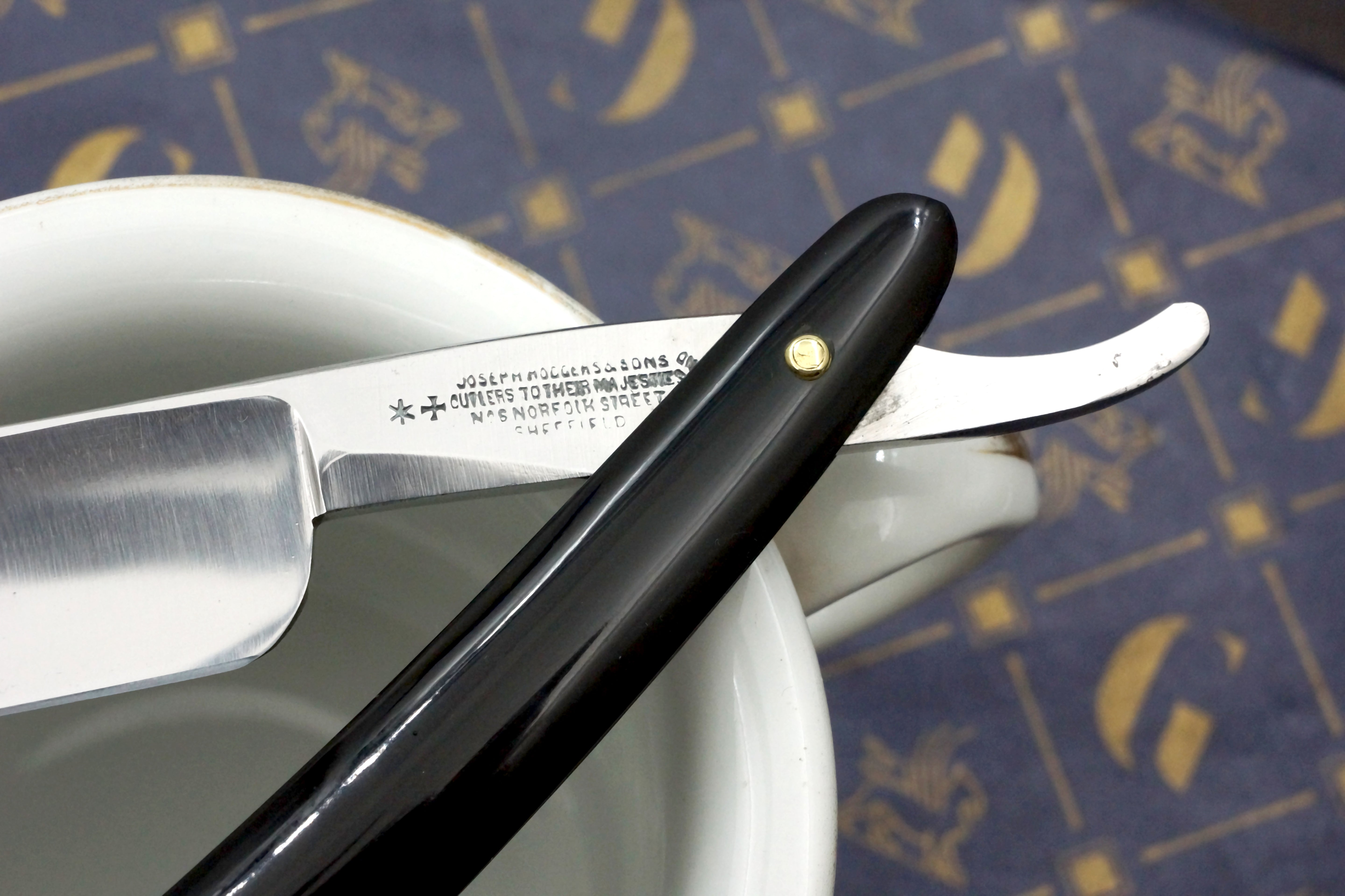 Joseph Rodgers & Sons 6/8 Near Wedge Vintage Sheffield Straight Razor - Shave Ready