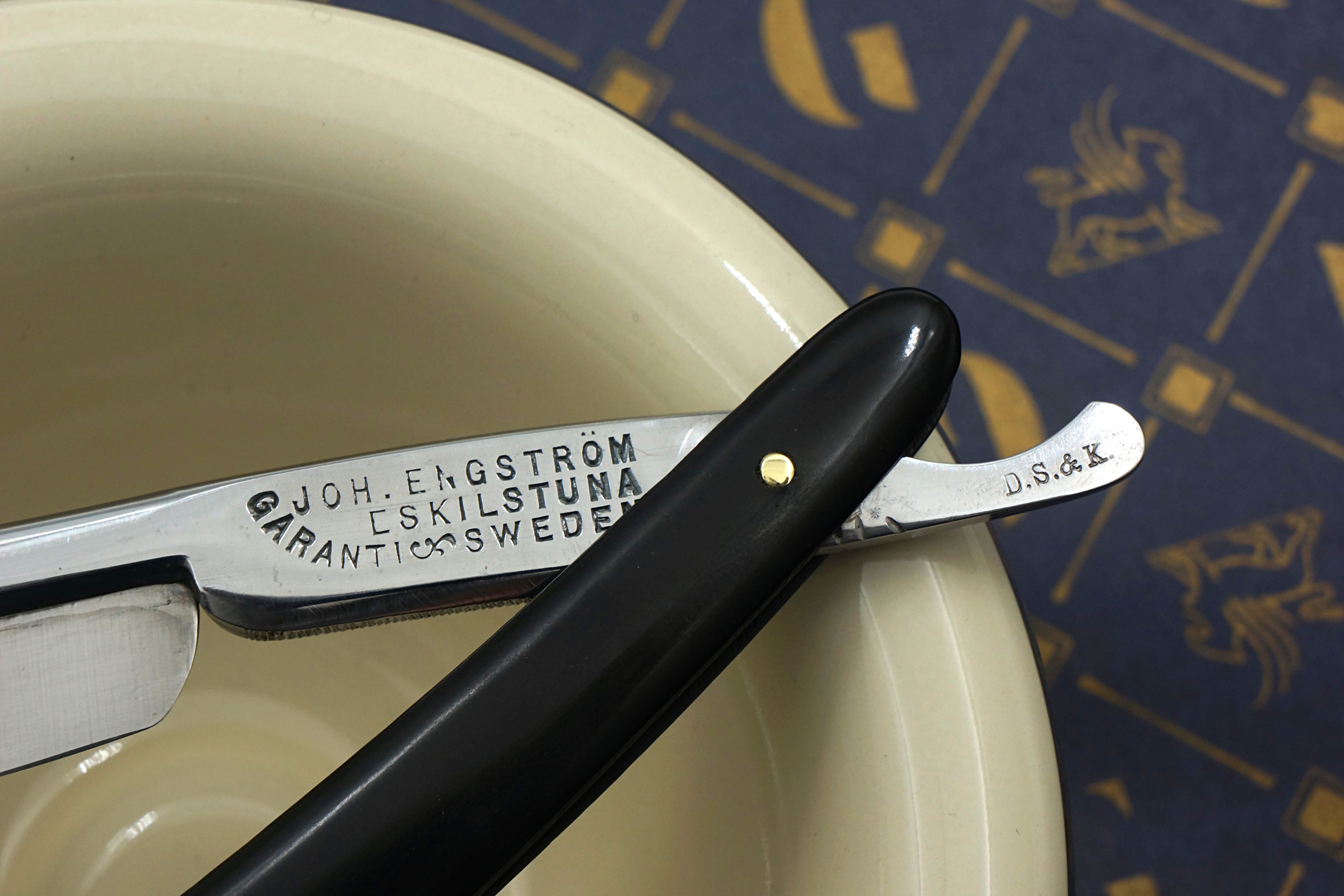 Joh. Engstrom 13/16 Frameback - Excellent Restored Vintage Eskilstuna Sweden Straight Razor - Shave Ready