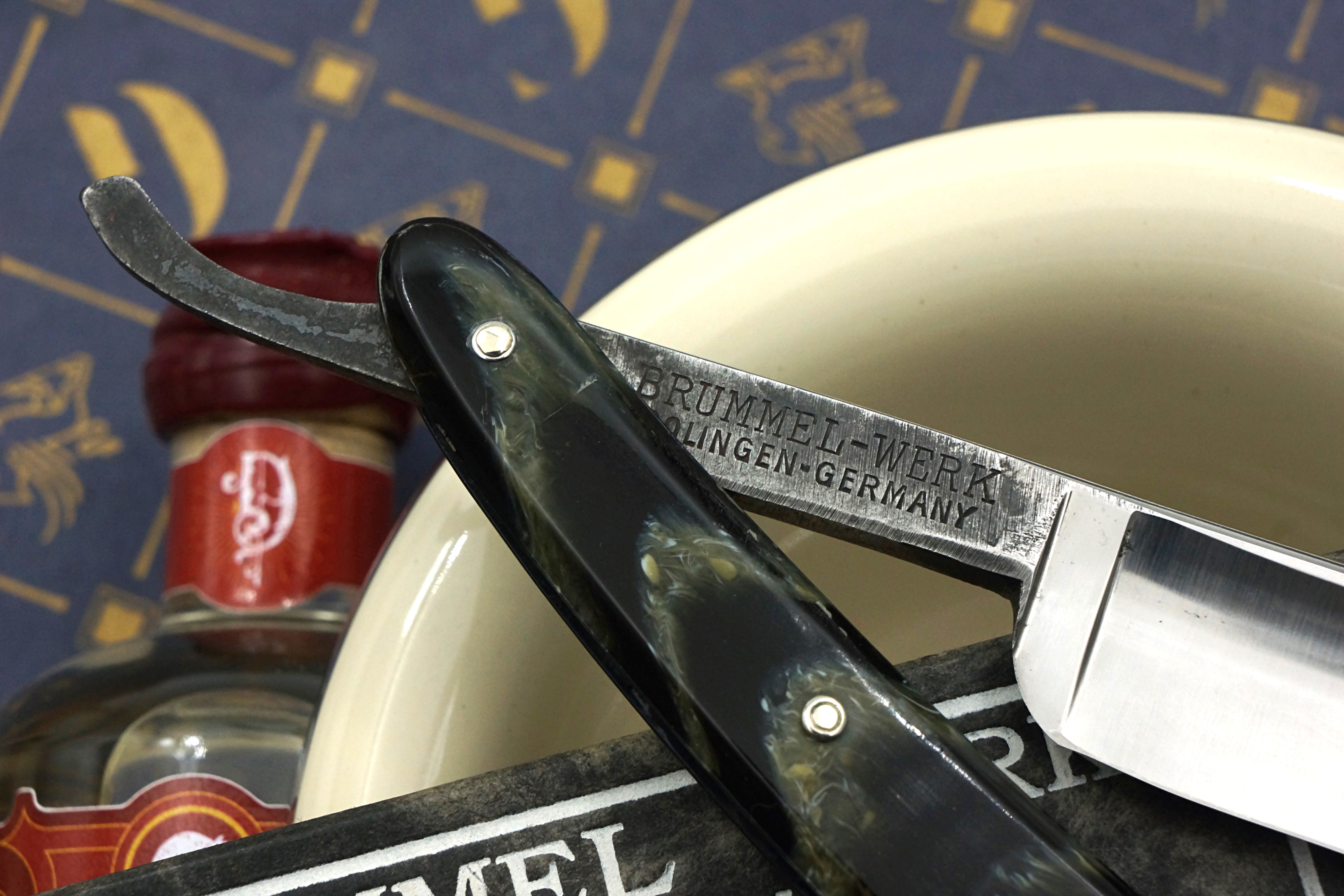 Beau Brummell No.35 11/16" Excellent+ Vintage Solingen Straight Razor - Shave Ready