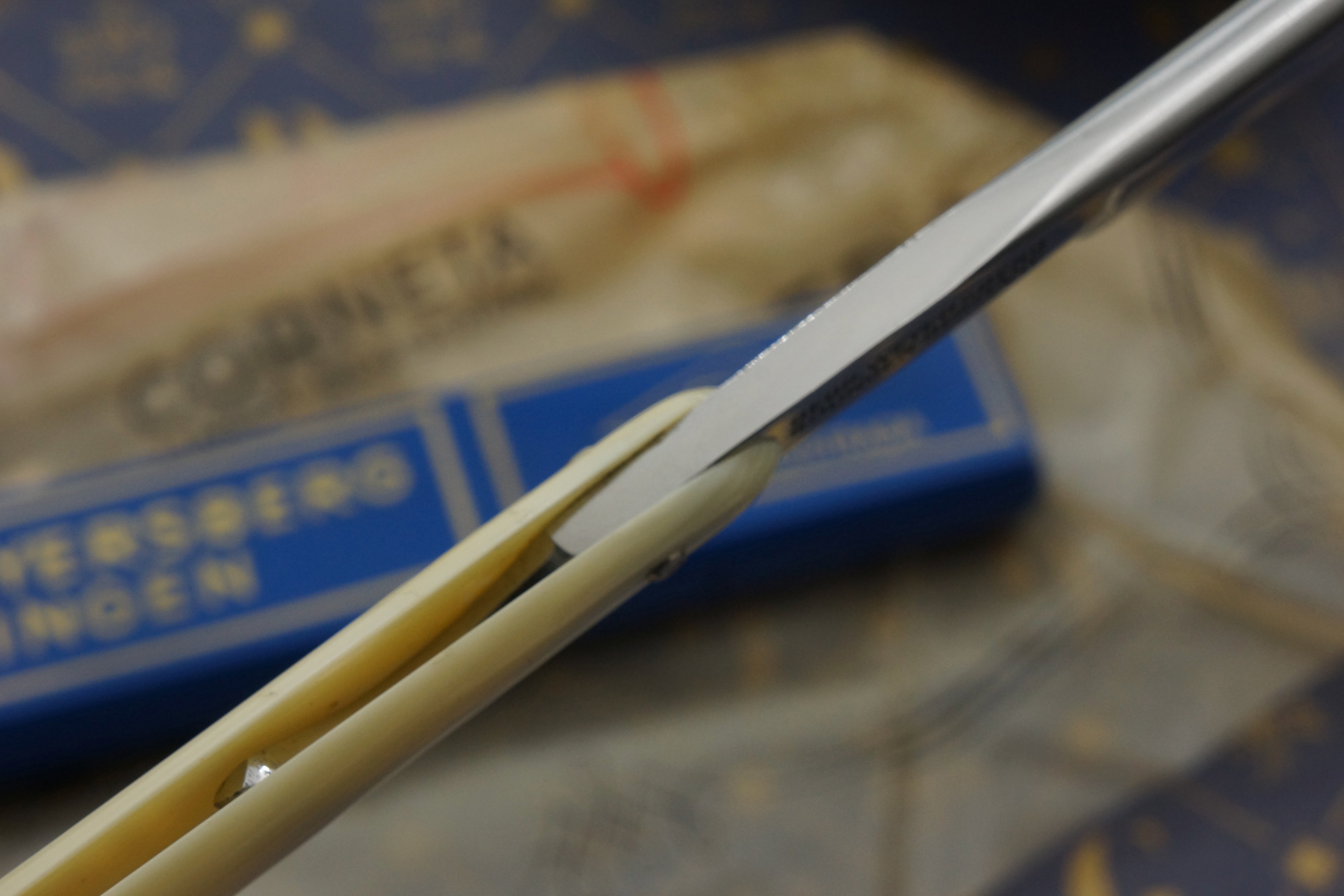 Gebr. Weyersberg - 13/16 Ful Hollow Blade - NOS Vintage Solingen Straight Razor - Shave Ready