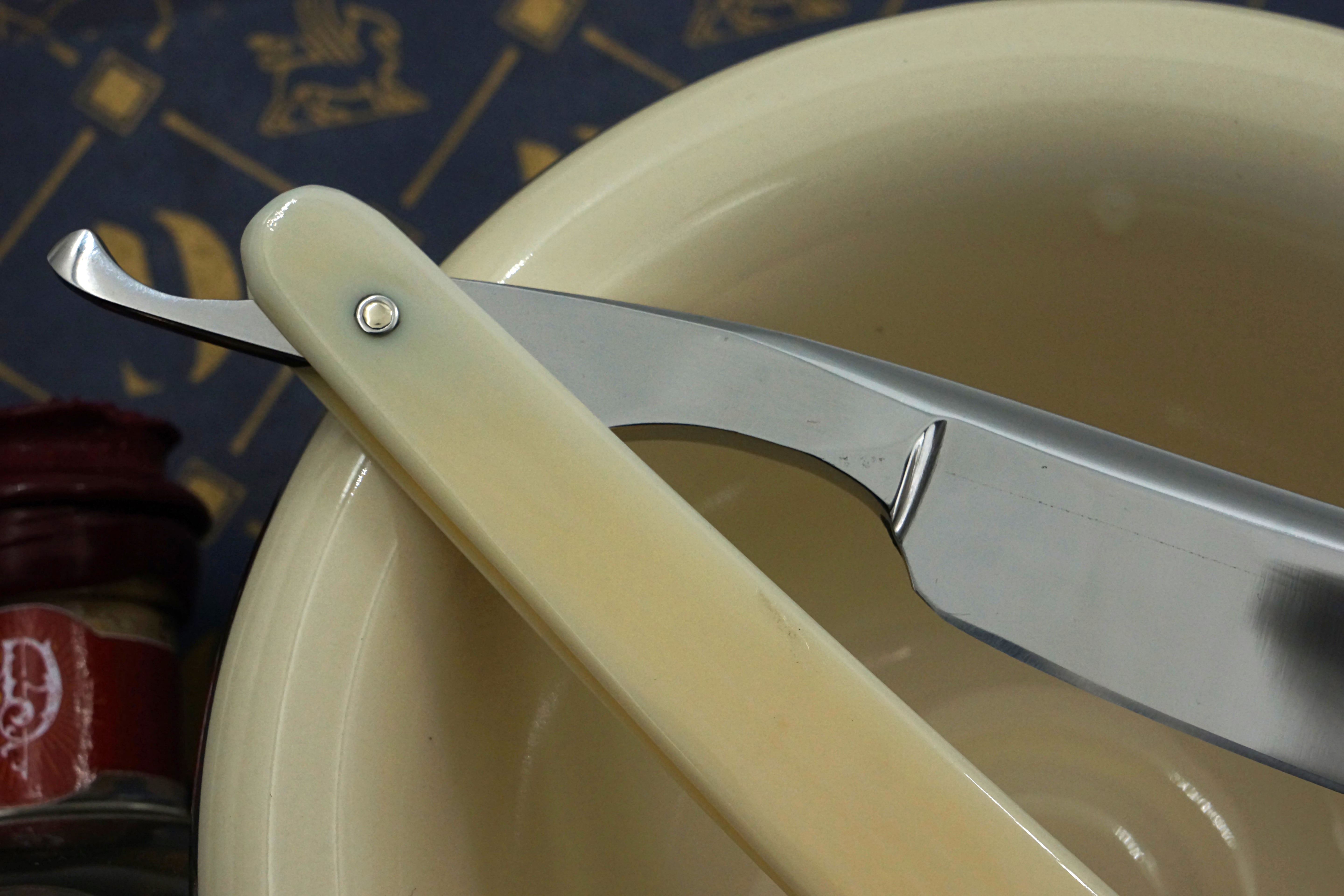 Joseph Mappin 6/8 Near Wedge - Stuning & Rare Fully Restored Ivory & Silver Sheffield Straight Razor - Shave Ready