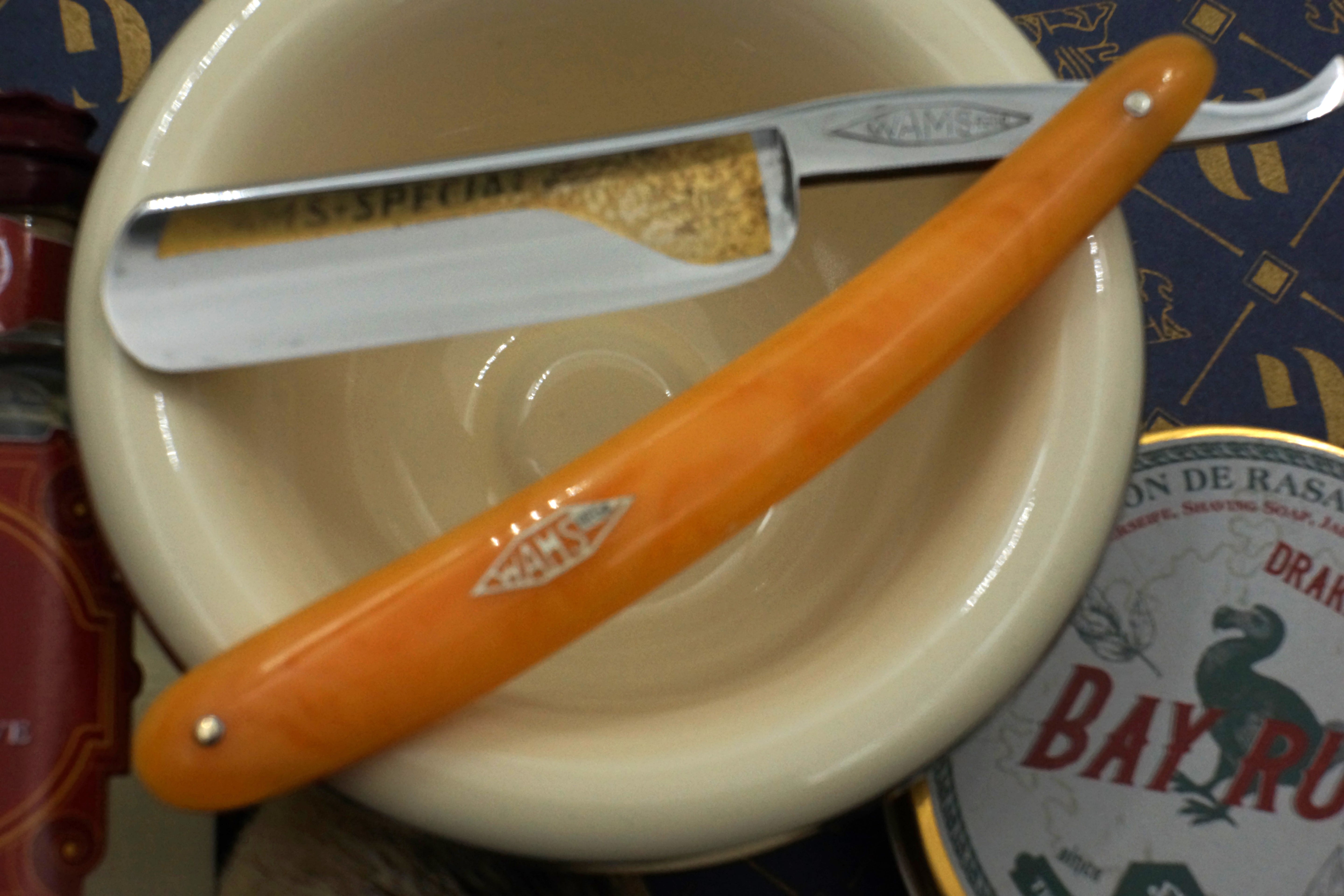 WAMS Special-13/16 Full Hollow Blade - Excellent+ Vintage Solingen Straight Razor - Shave Ready