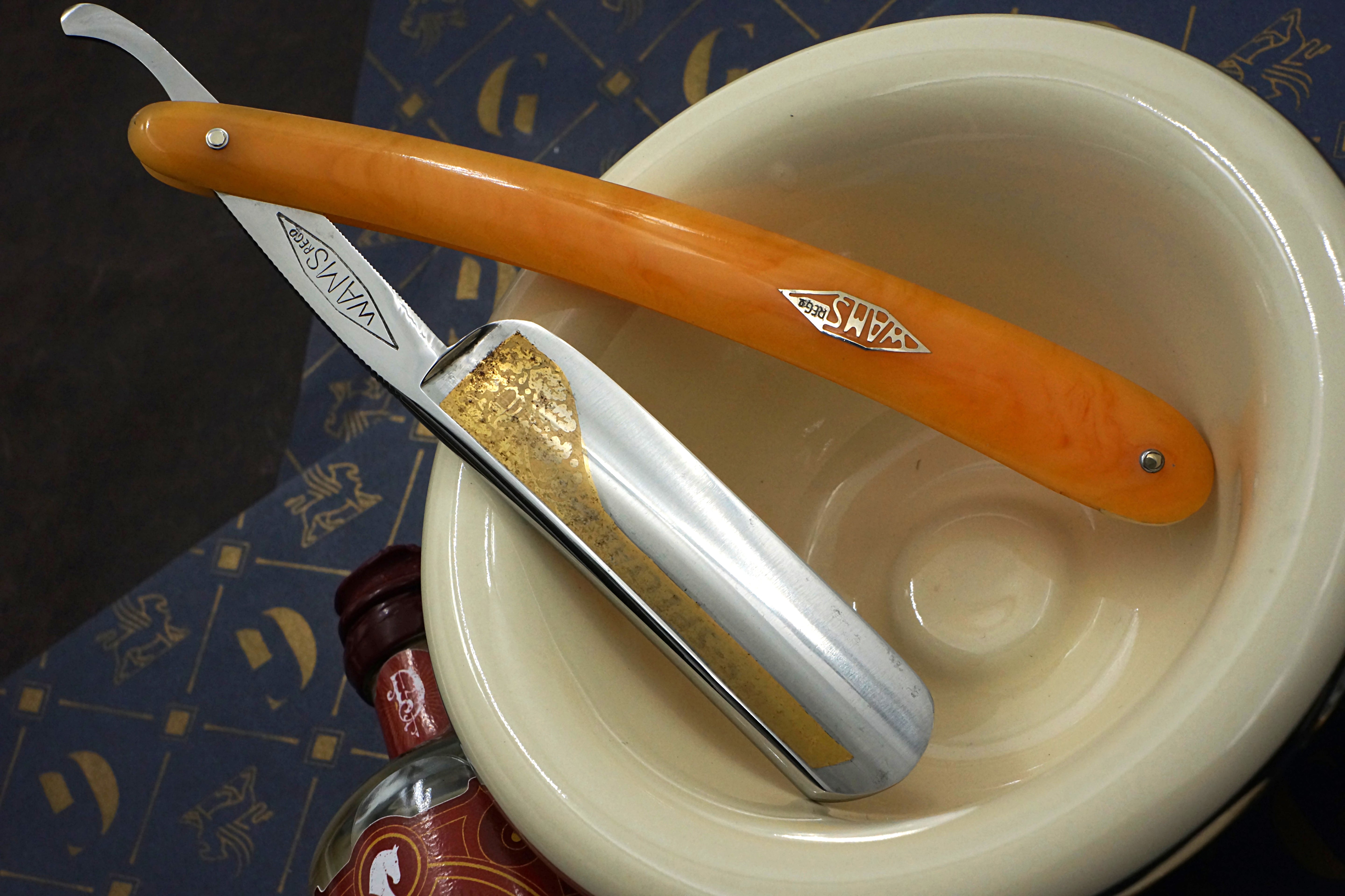 WAMS Special-13/16 Full Hollow Blade - Excellent+ Vintage Solingen Straight Razor - Shave Ready