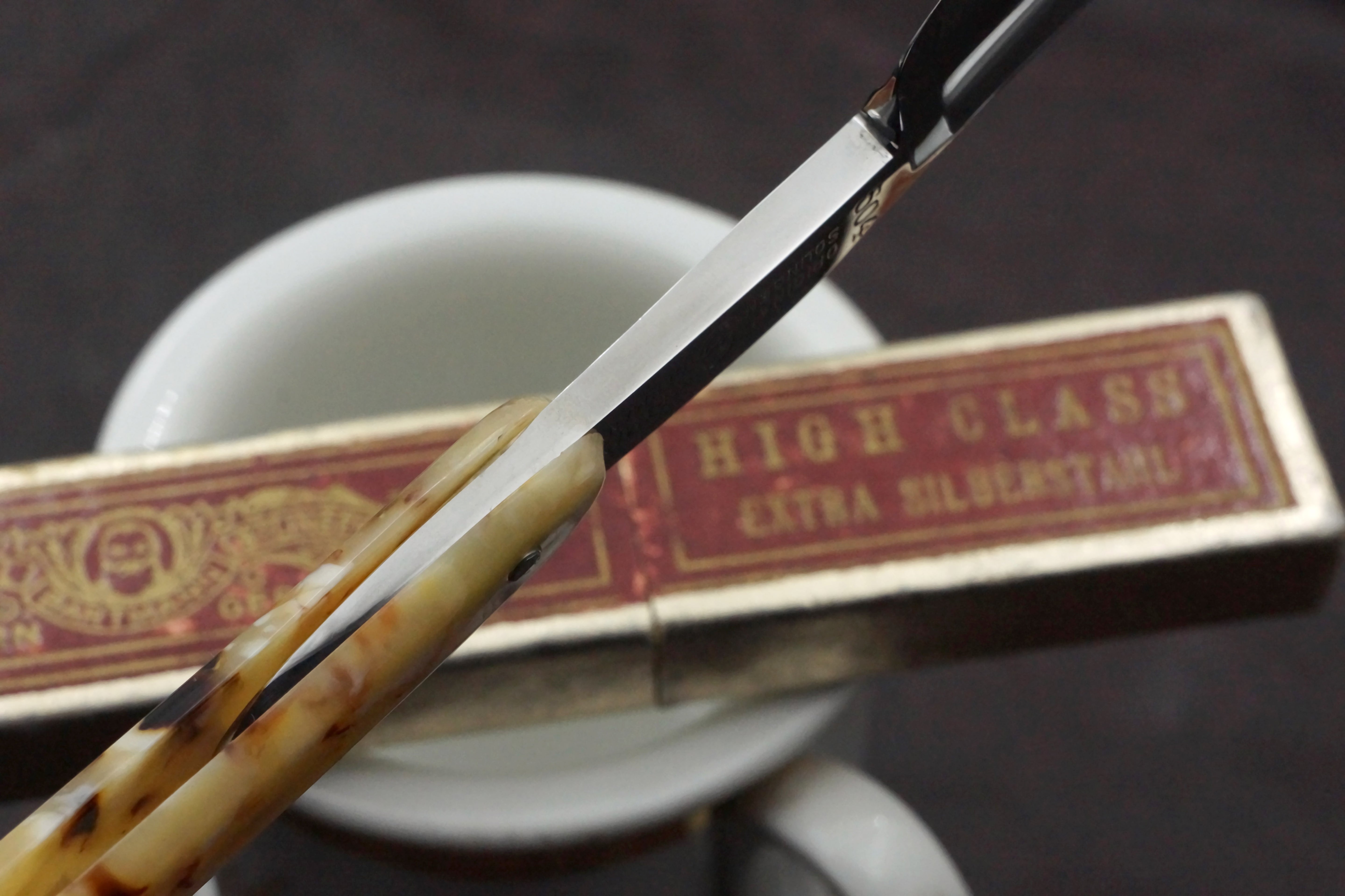 Bartmann Forged Spine 15/16 Extra Hollow Blade - Vintage Solingen Straight Razor - Shave Ready