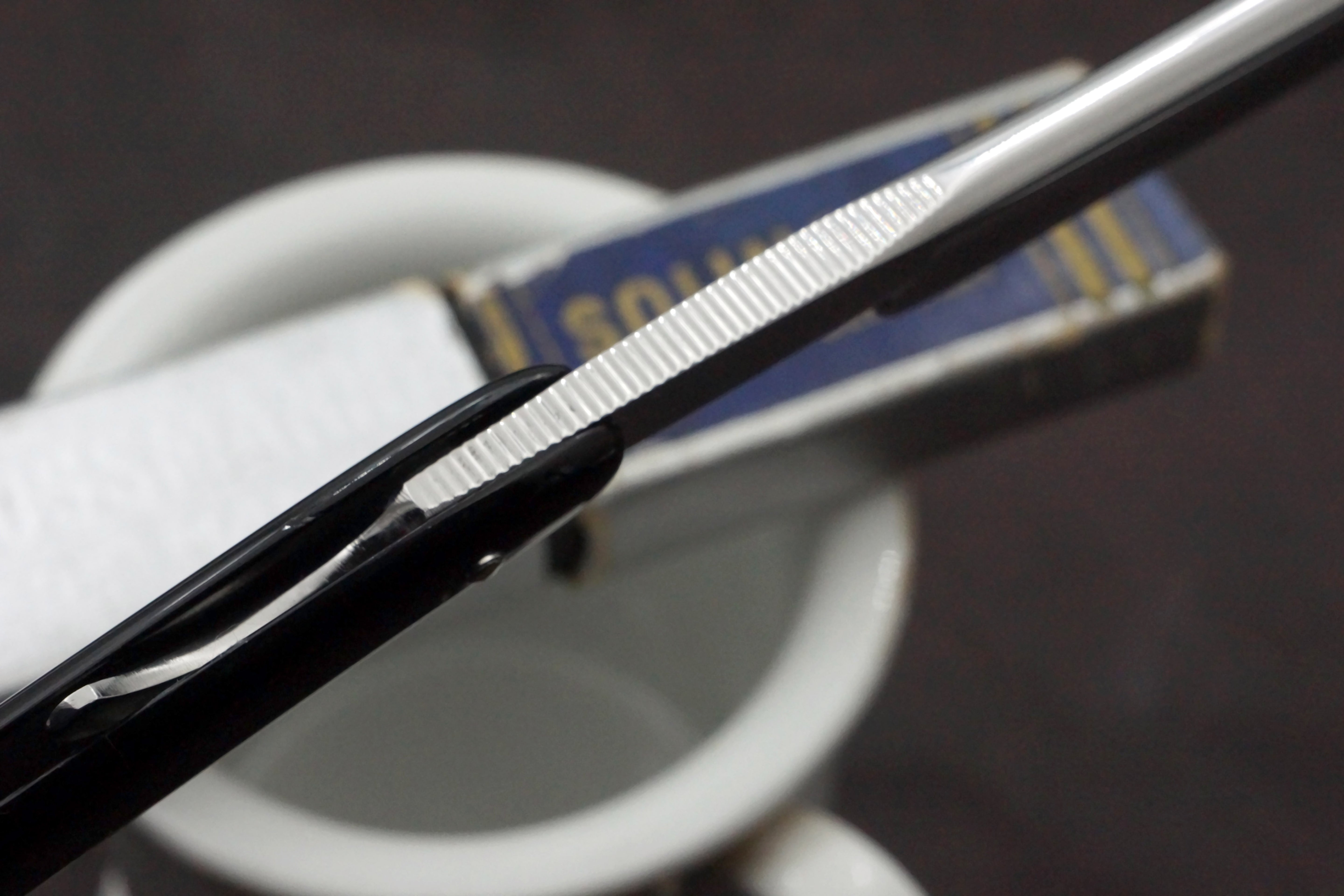 Ambossman No.60 - 13/16 Full Hollow Etched Blade - Restored Vintage Solingen Straight Razor - Shave Ready