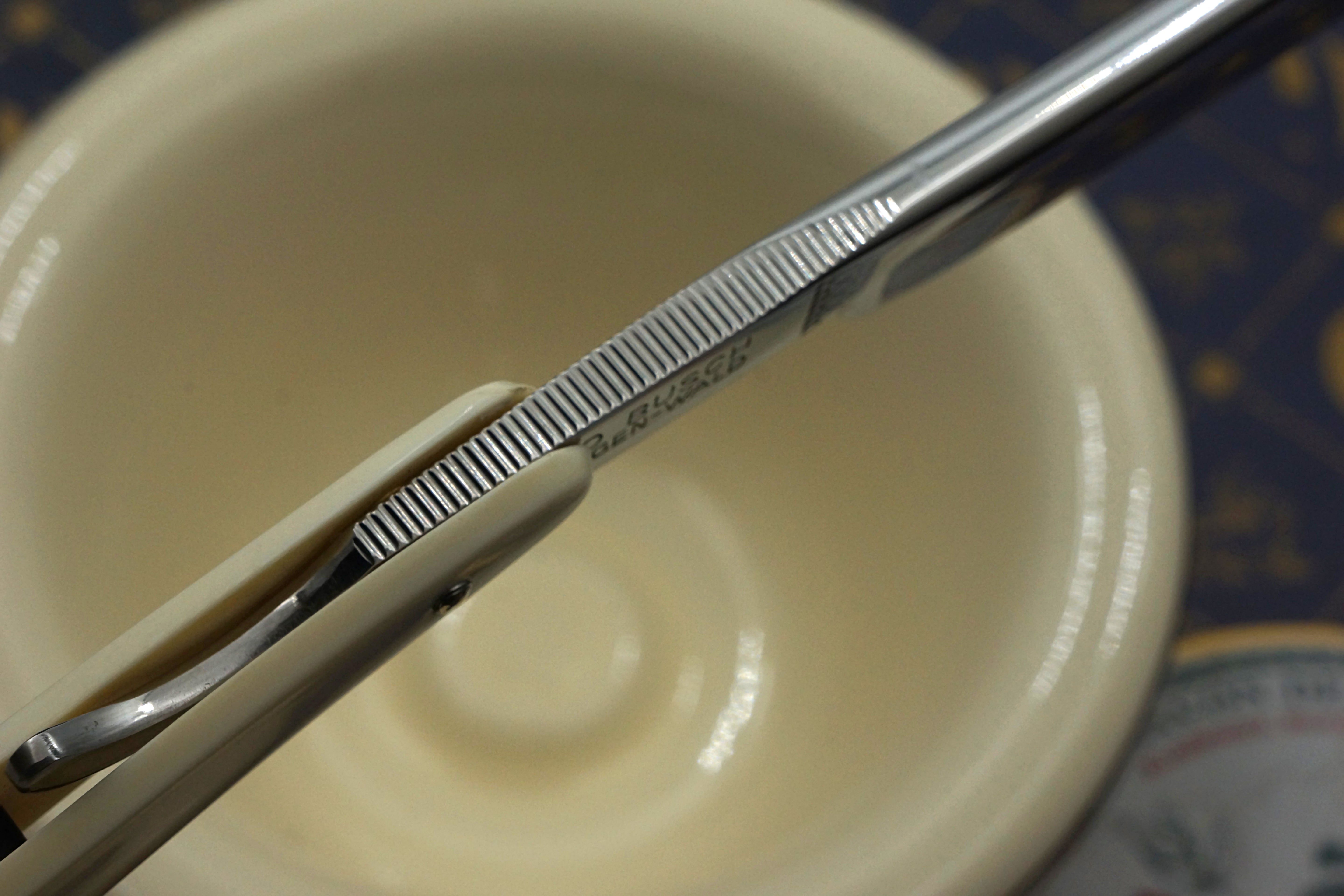 Otto Busch World Master - Excellent 13/16 Full Hollow - Vintage Solingen Straight Razor - Shave Ready