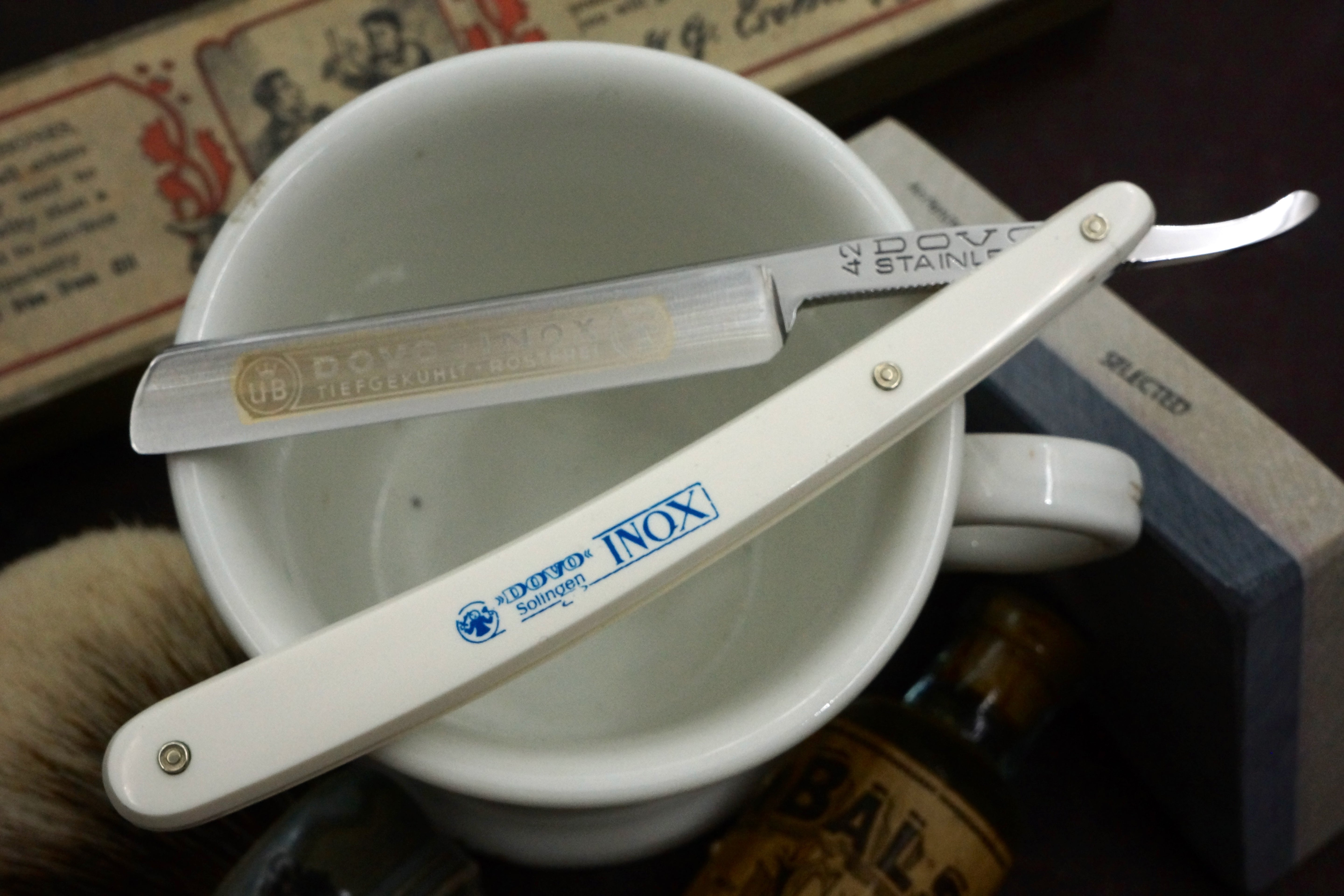 Dovo Inox No.41 7/16 Blade - Like New Vintage Solingen Straight Razor - Shave Ready