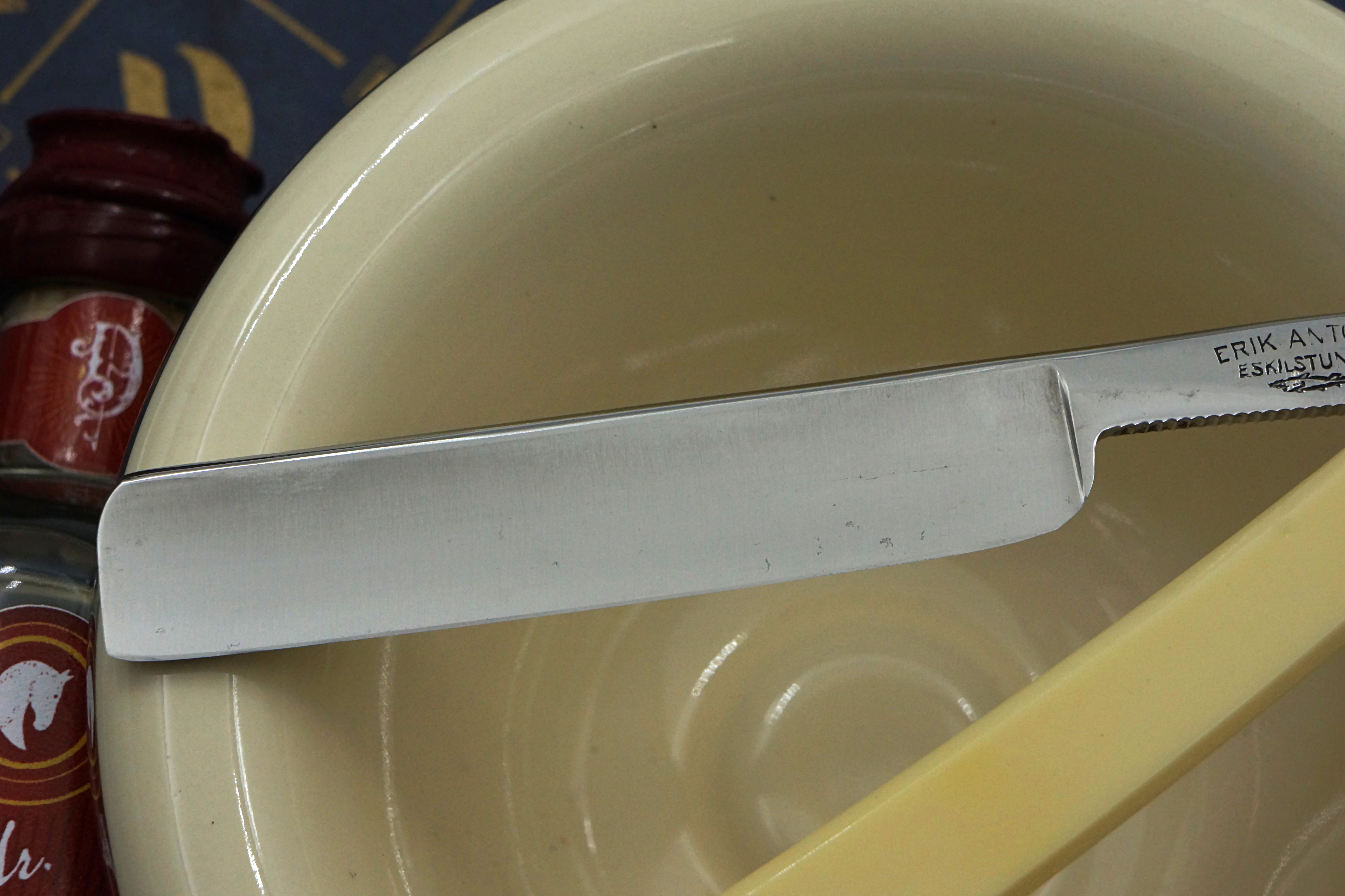 Erik Anton Berg 9/16 Near Wedge - Fully Restored Eskilstuna Sweden Straight Razor - Shave Ready