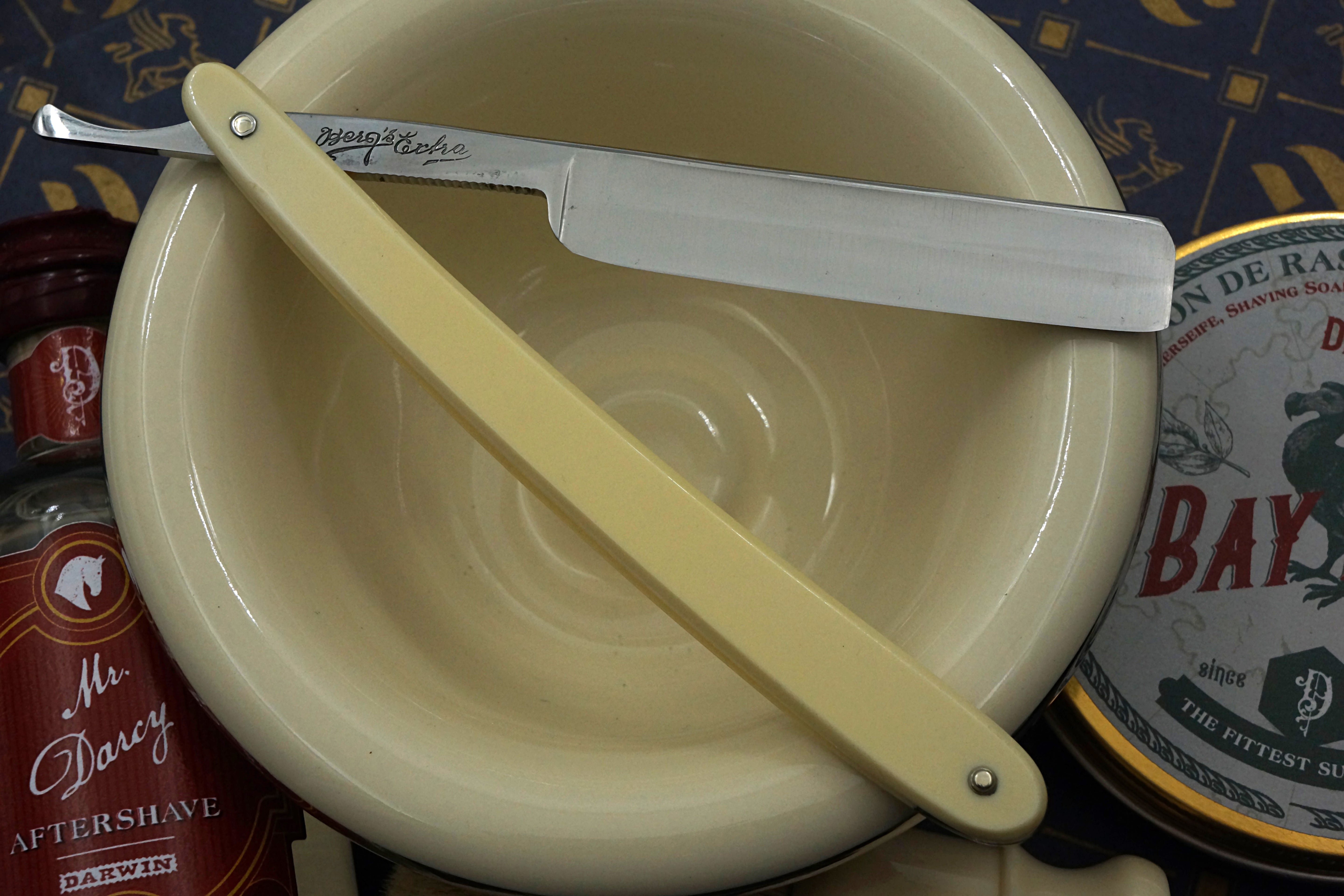 Erik Anton Berg 9/16 Near Wedge - Fully Restored Eskilstuna Sweden Straight Razor - Shave Ready