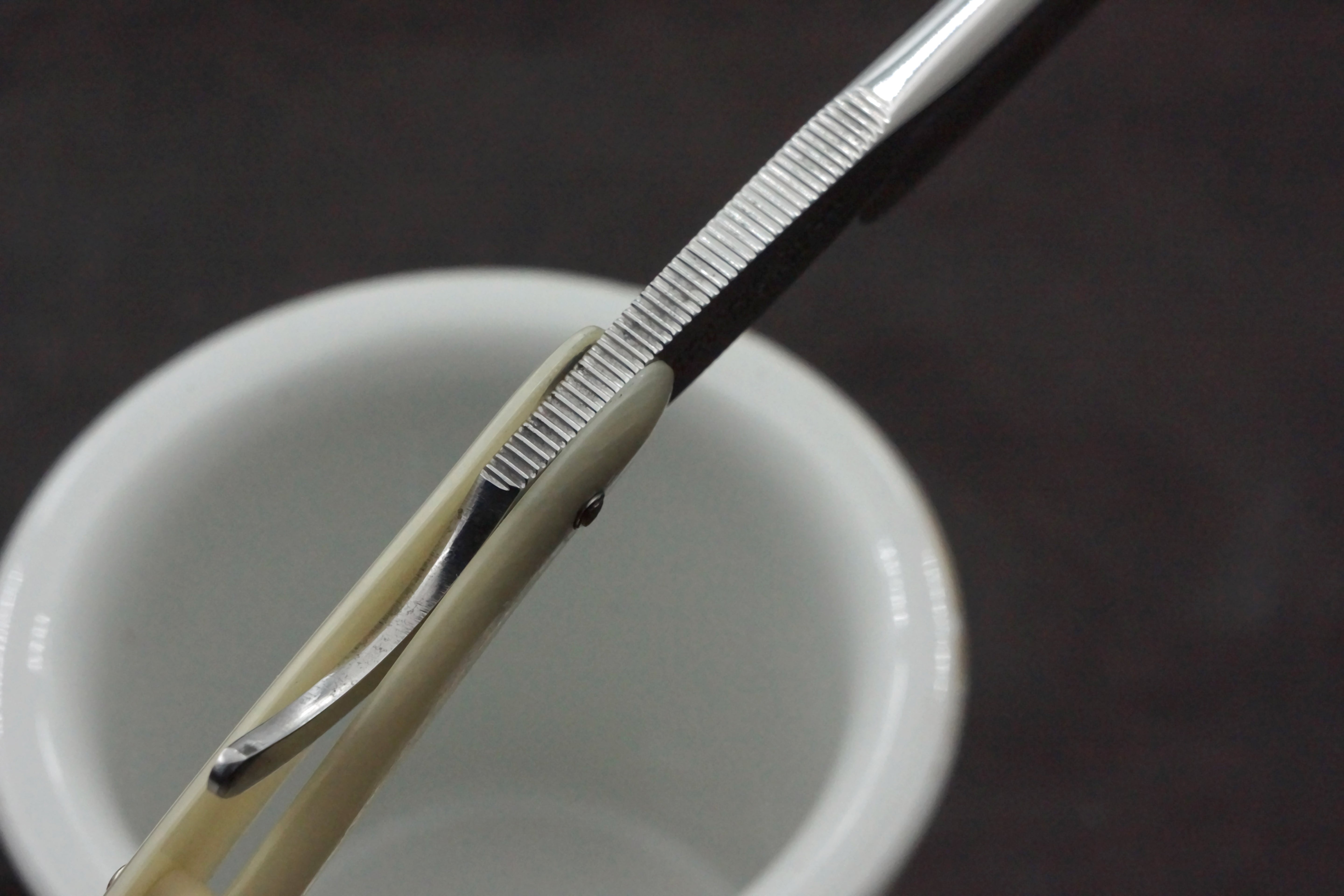 Filarmonica Inox Stainless Steel JMP No. 13 6/8 Full Hollow Blade - Excellent+ Vintage Spanish Straight Razor - Shave Ready