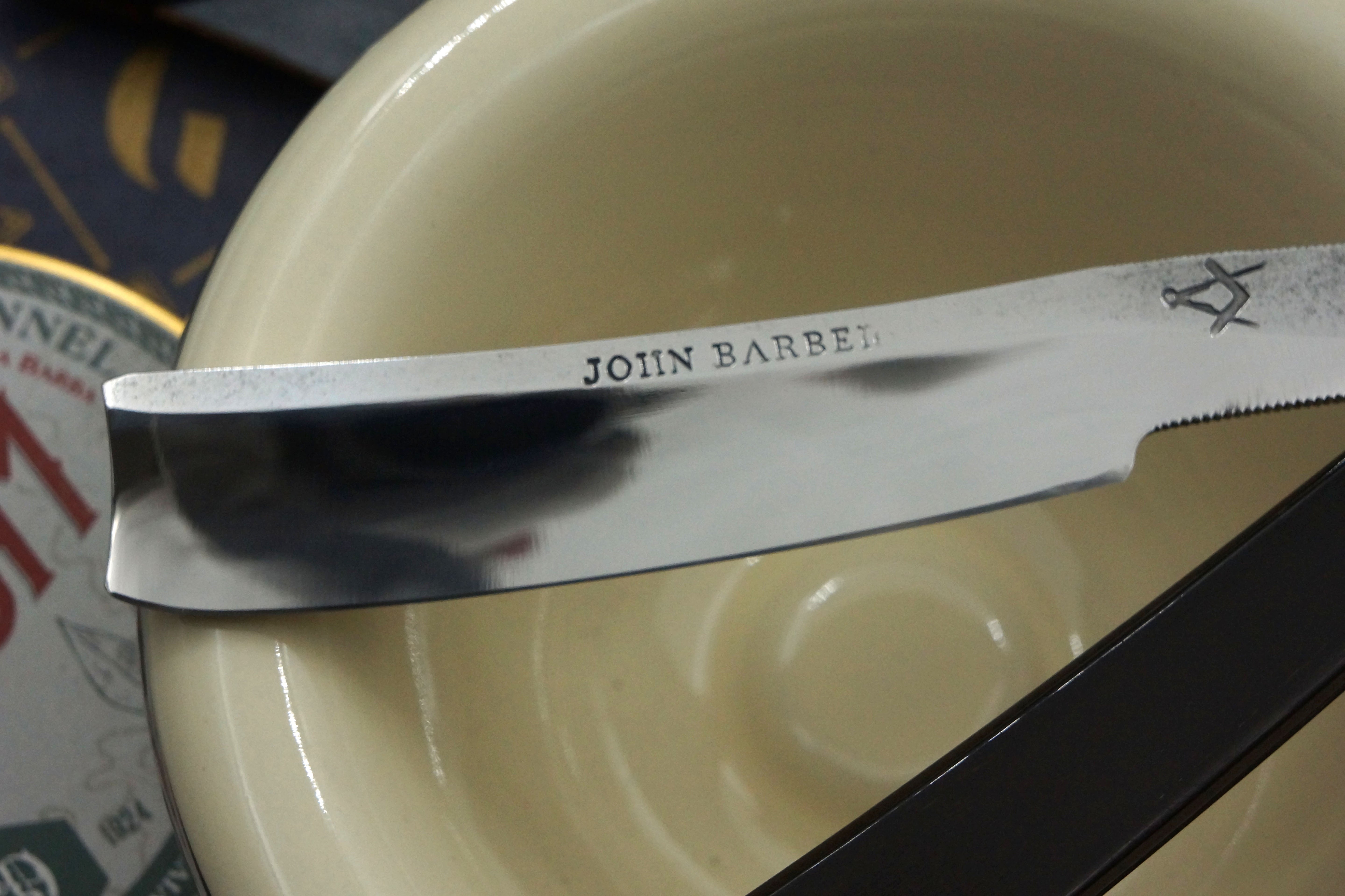 John Barber Early 1800s - 6/8 Stubtail Blade with Original Scales - Vintage Sheffield Straight Razor - Shave Ready