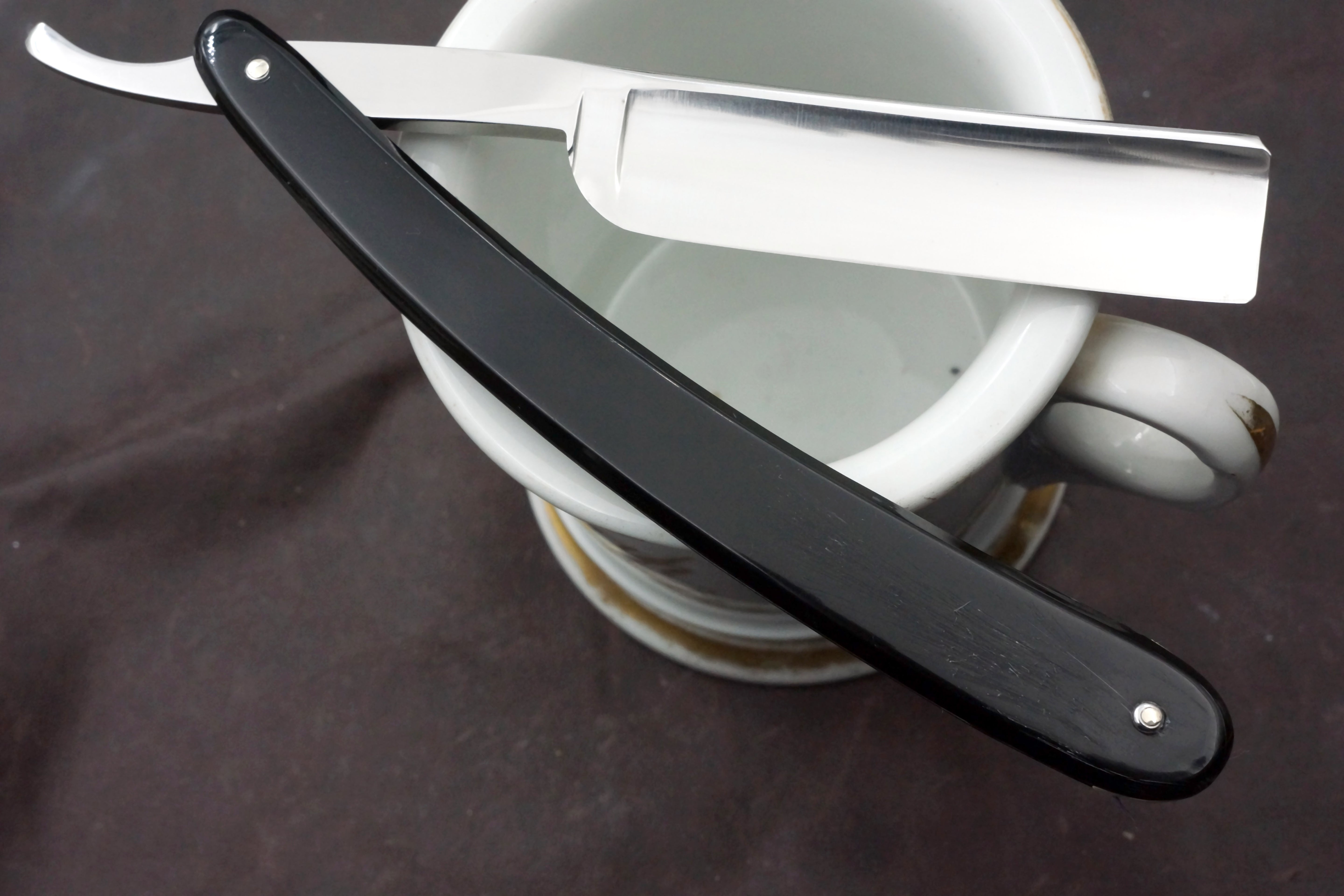 Boker Inox Stainless 13/16 - Stunning Full Hollow Blade Restored - Solingen Vintage Straight Razor - Shave Ready