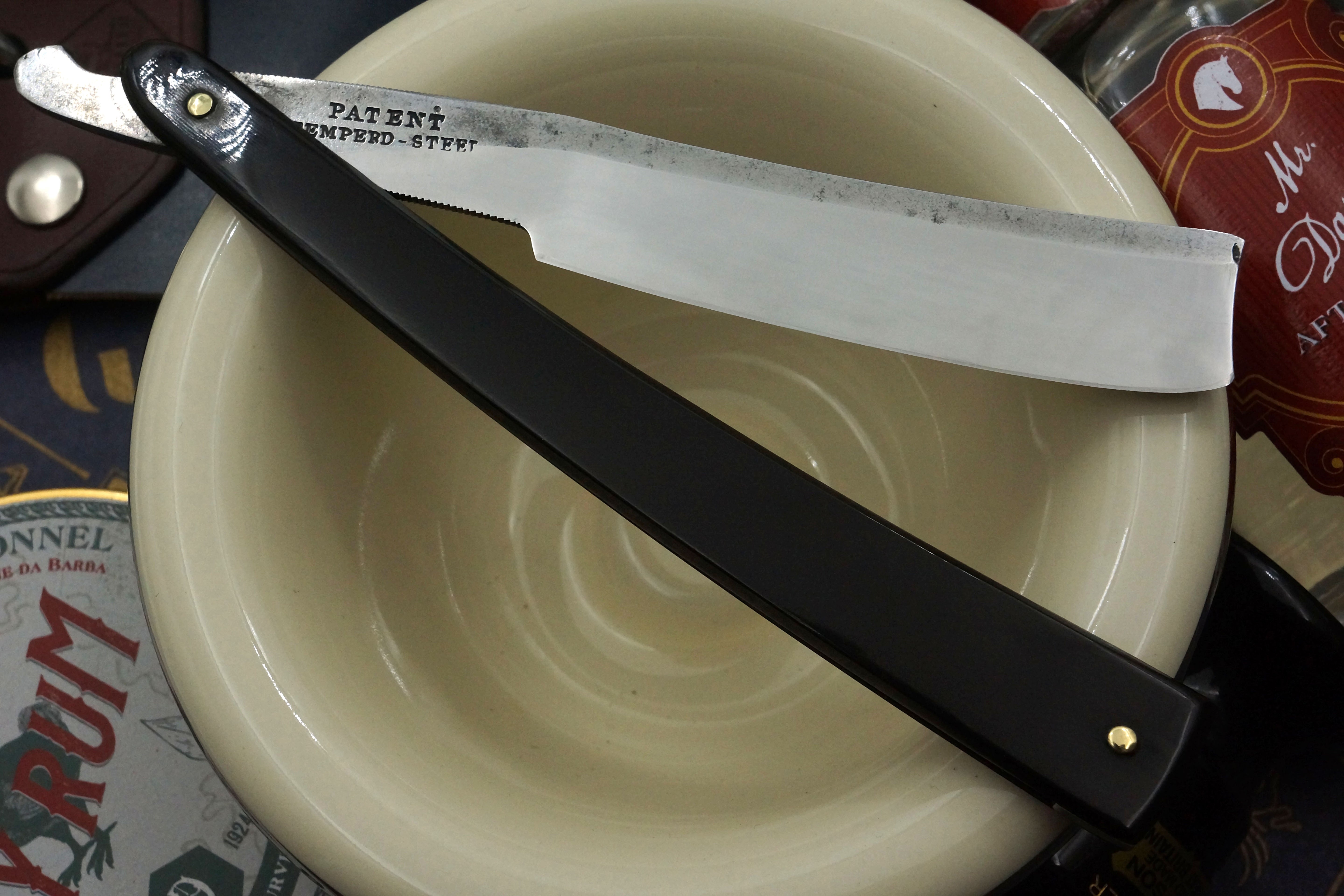 John Barber Early 1800s - 6/8 Stubtail Blade with Original Scales - Vintage Sheffield Straight Razor - Shave Ready