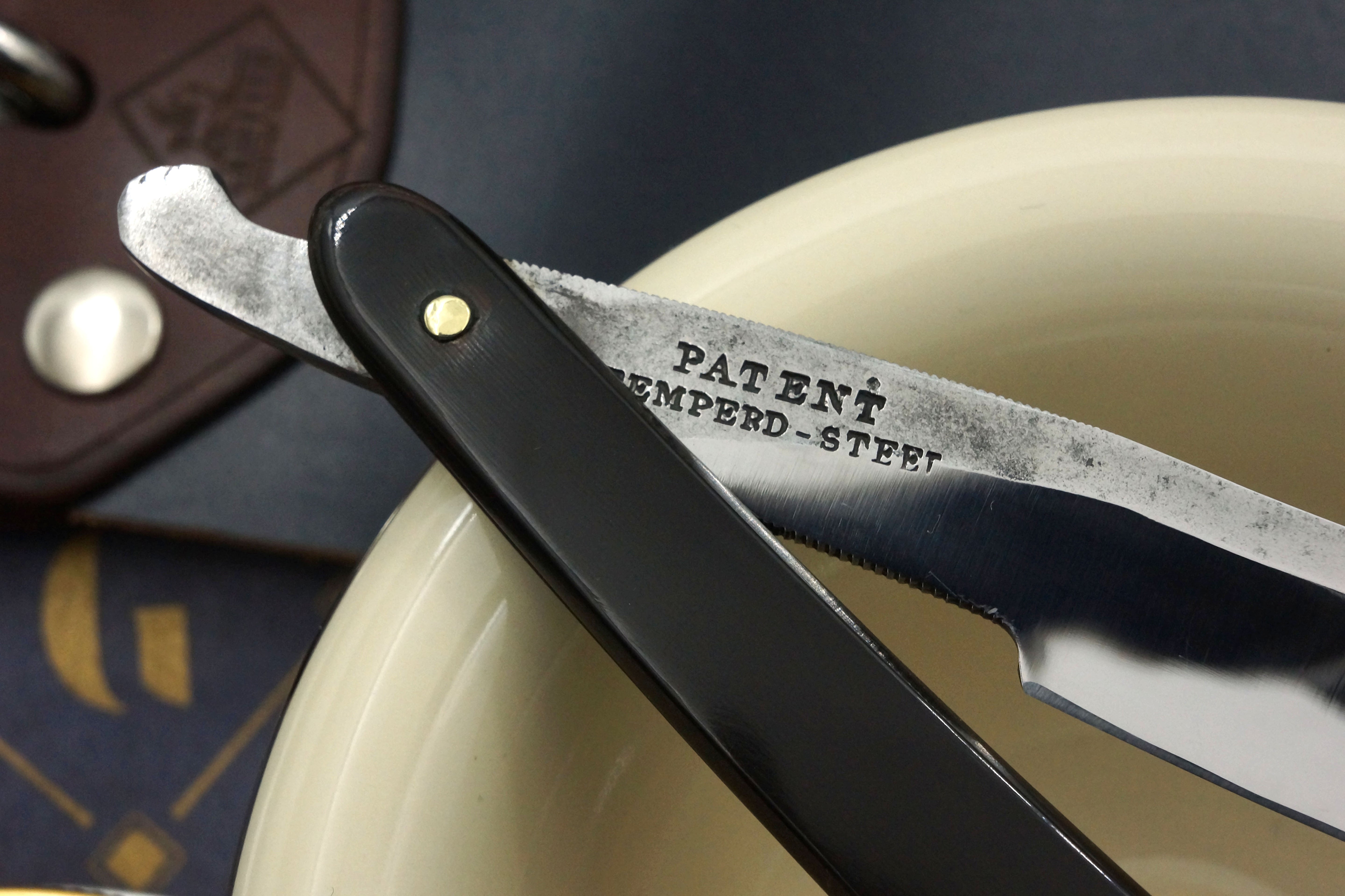 John Barber Early 1800s - 6/8 Stubtail Blade with Original Scales - Vintage Sheffield Straight Razor - Shave Ready
