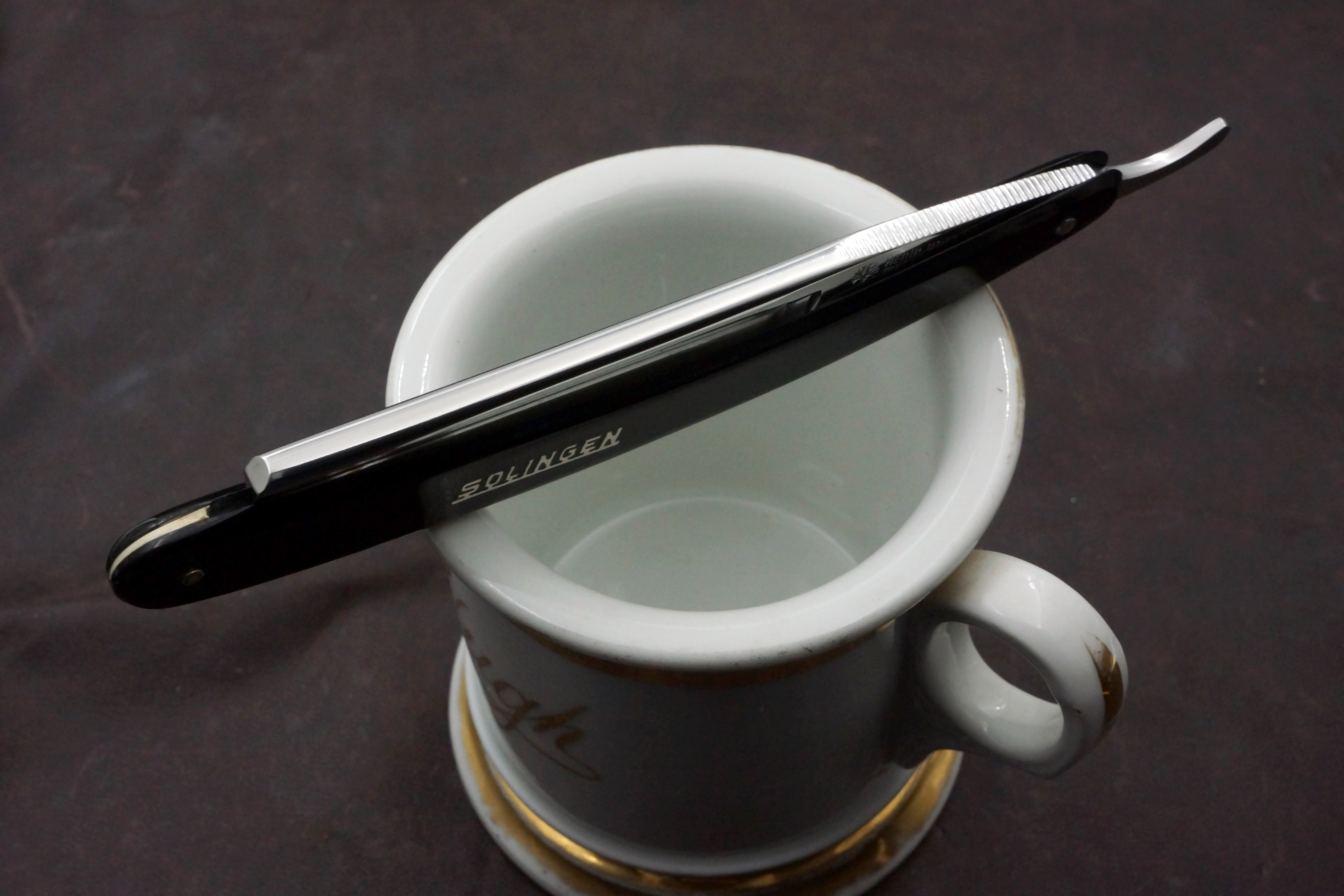 Boker Inox Stainless 13/16 - Stunning Full Hollow Blade Restored - Solingen Vintage Straight Razor - Shave Ready