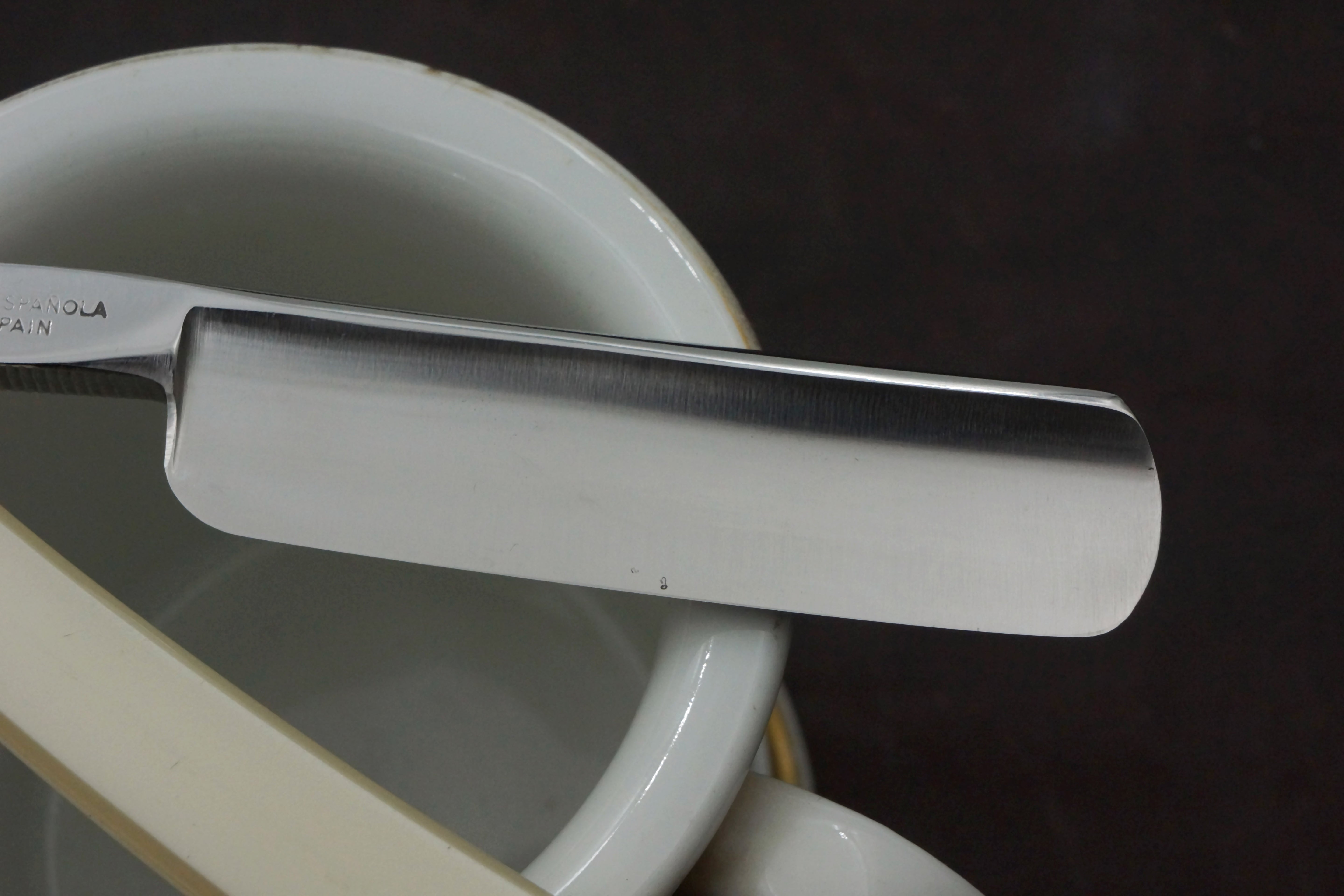 Filarmonica No. 13 13/16 Full Hollow Blade - Near Pristine Vintage Spanish Straight Razor - Shave Ready