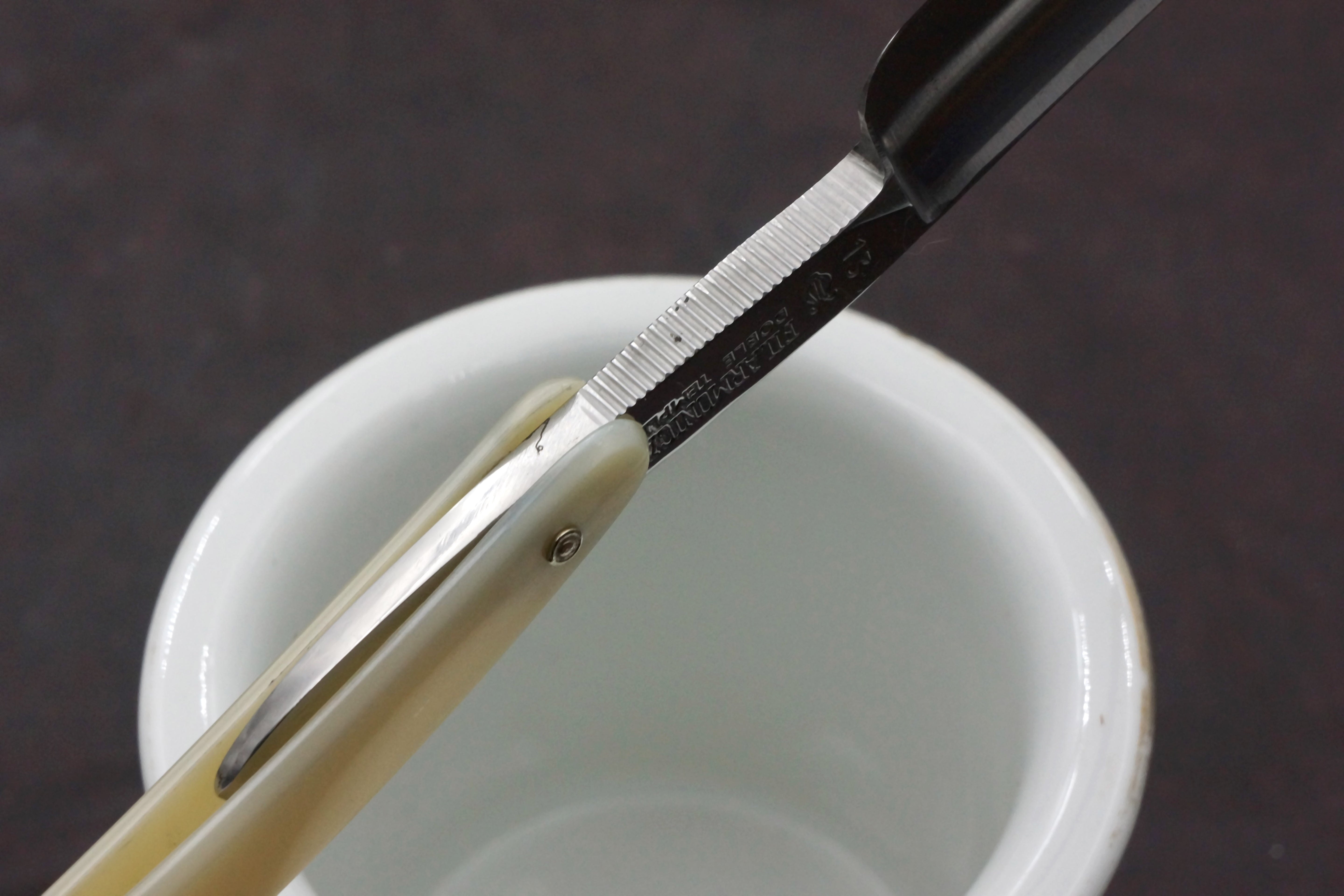 Filarmonica No. 13 13/16 Full Hollow Blade - Near Pristine Vintage Spanish Straight Razor - Shave Ready