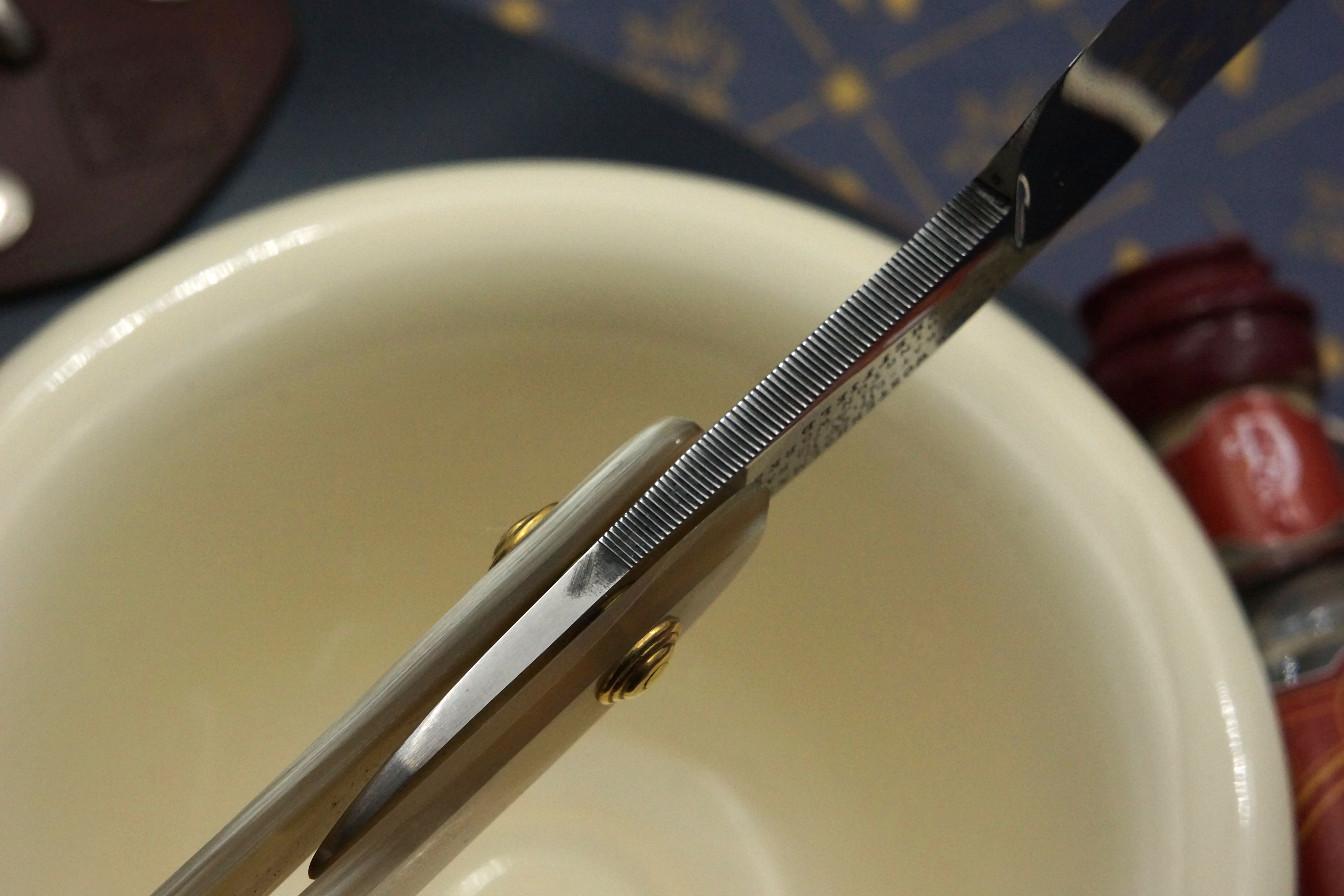 George Wostenholm & Sons - 15/16" Blade with New Horn Scales - Fully Restored Sheffield Straight Razor - Shave Ready