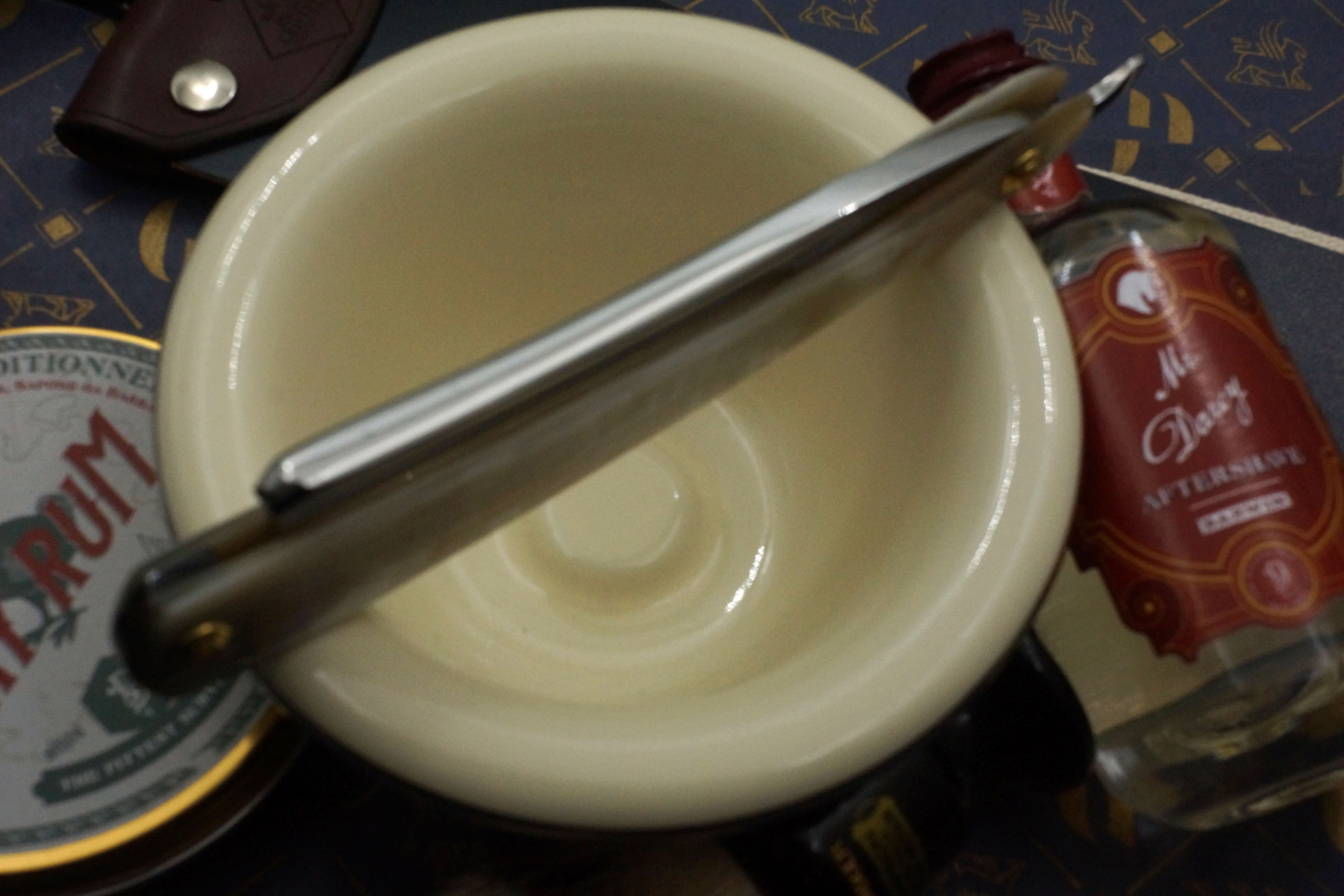 George Wostenholm & Sons - 15/16" Blade with New Horn Scales - Fully Restored Sheffield Straight Razor - Shave Ready