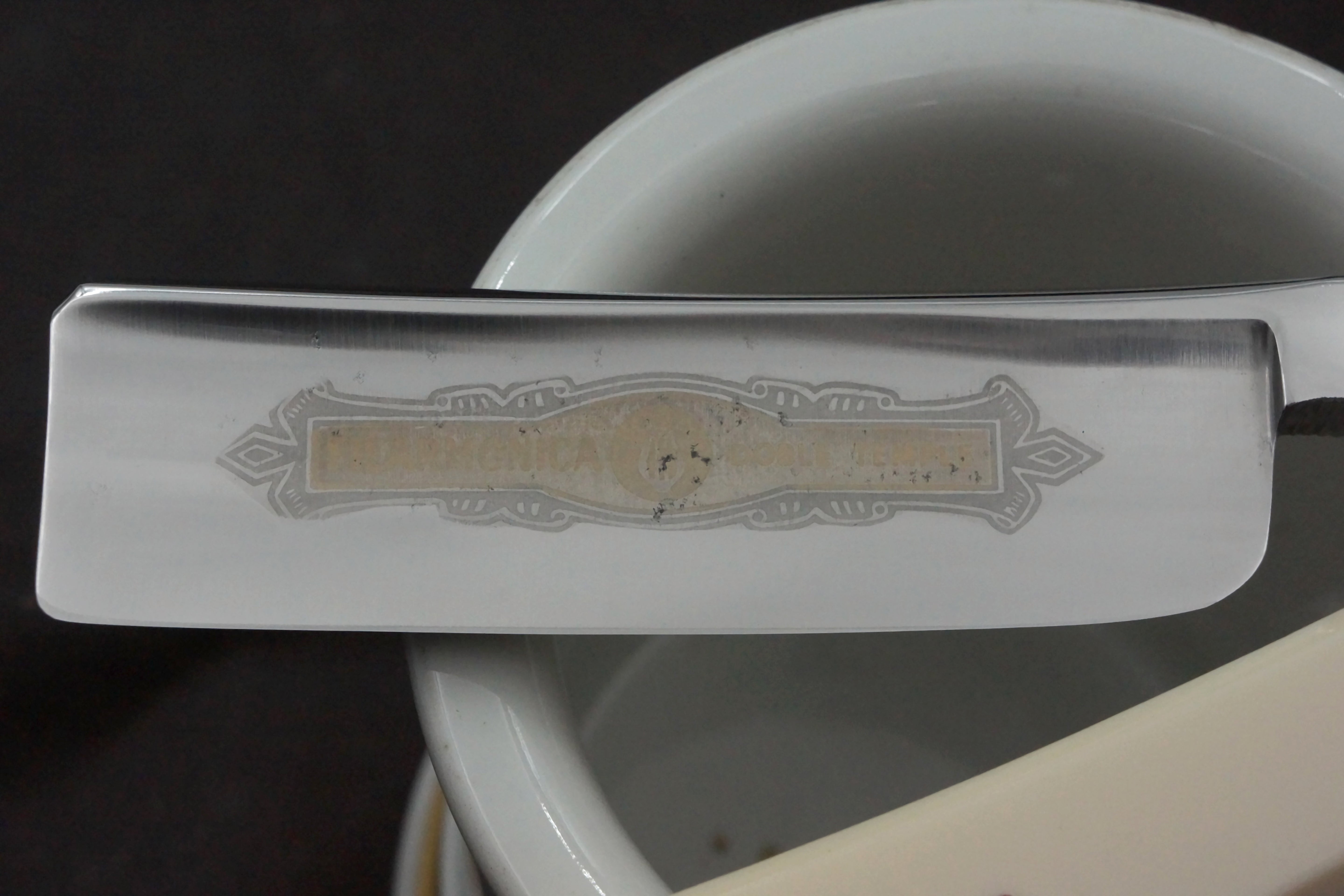 Filarmonica No. 14 Doble Temple 15/16 Full Hollow Blade - Excellent Restored Vintage Spanish Straight Razor - Shave Ready