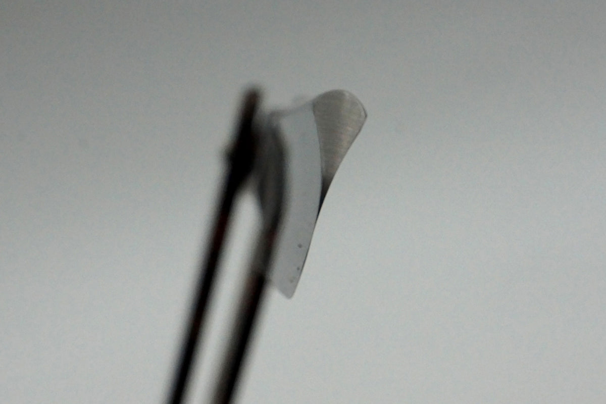 Rasoir droit Boker « Silver Steel » 6/8 à lame creuse avec écailles en wengé - Rasoir droit Solingen d'occasion - Prêt à raser
