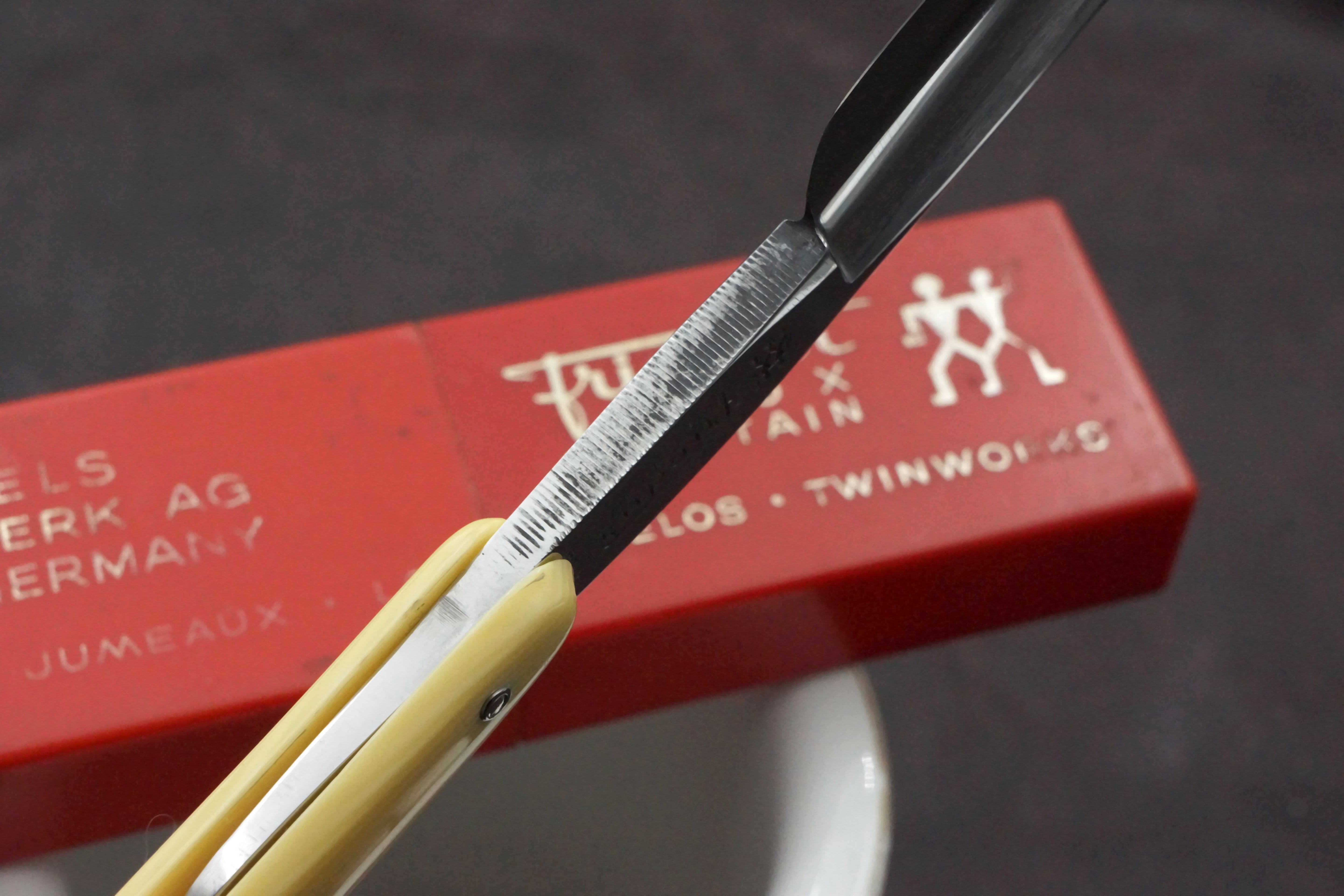 Henckels Friodur 7/8 No. 17 - Restored Full Hollow - Solingen Stainless Straight Razor - Shave Ready