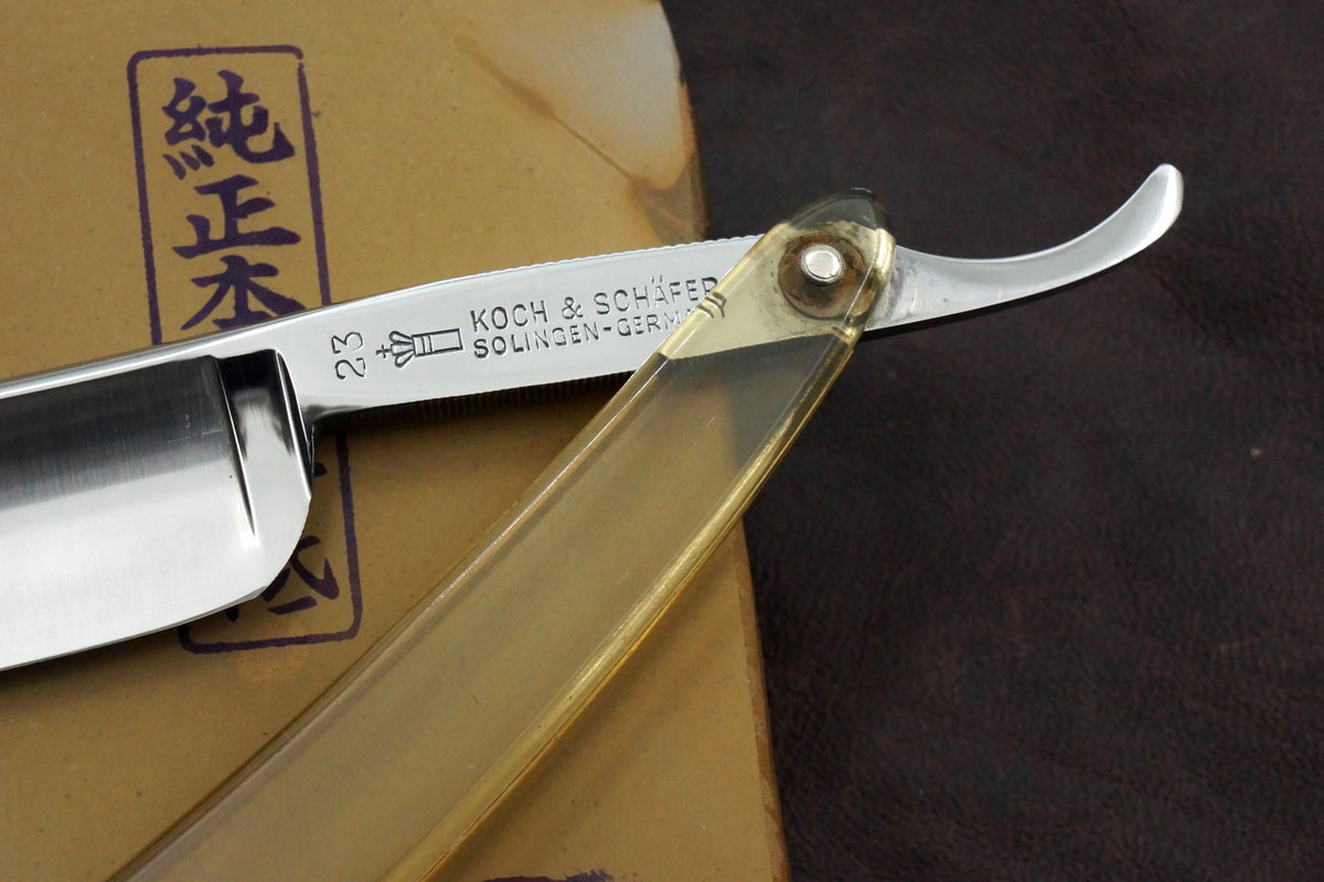 Koch & Schafer KAMA 13/16" Near Pristine Vintage Solingen Straight Razor - Shave Ready