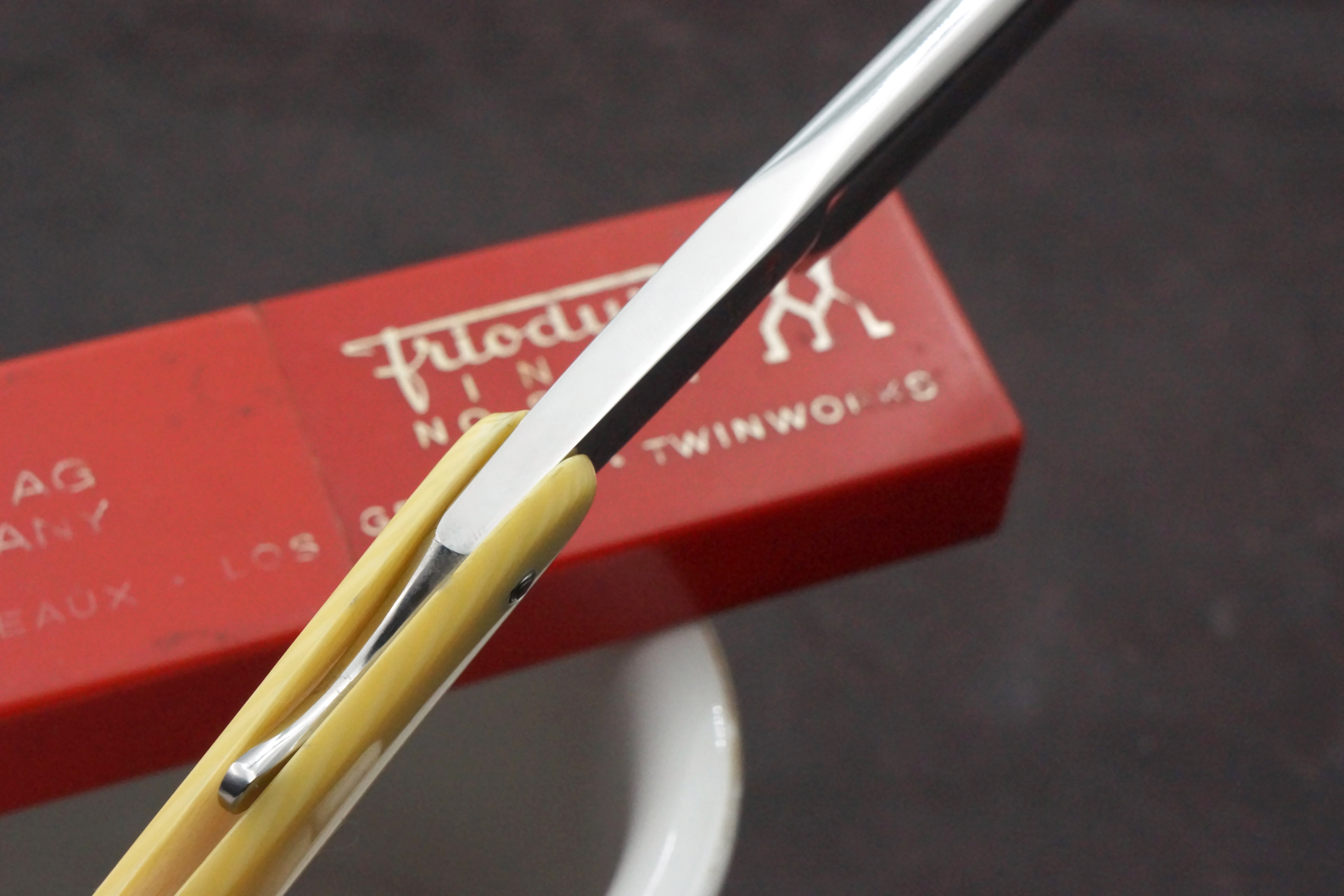 Henckels Friodur 7/8 No. 17 - Restored Full Hollow - Solingen Stainless Straight Razor - Shave Ready