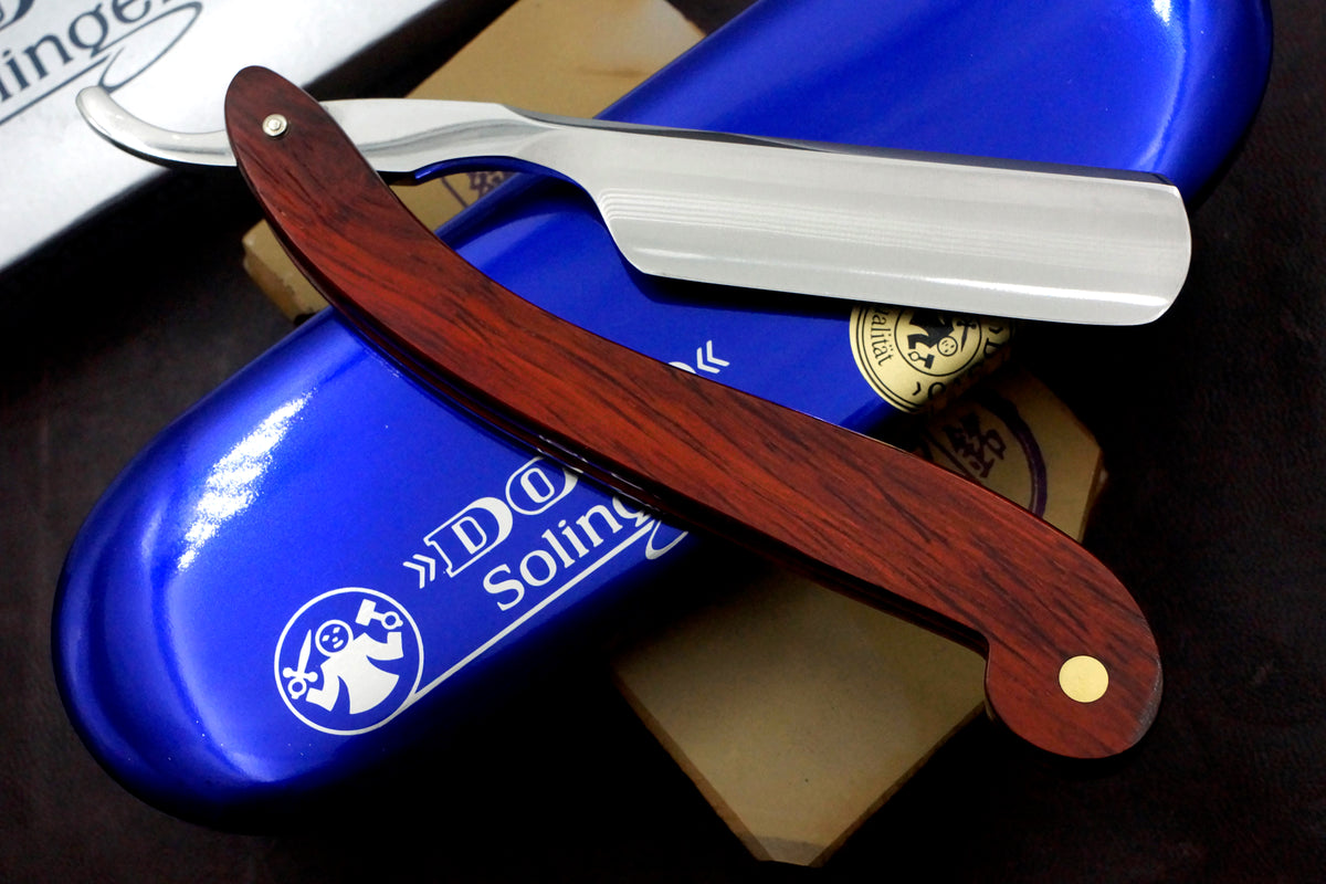 Dovo "La Forme" -  Mint Preowned Fancy 13/16 Full Hollow Blade - Solingen Straight Razor - Shave Ready