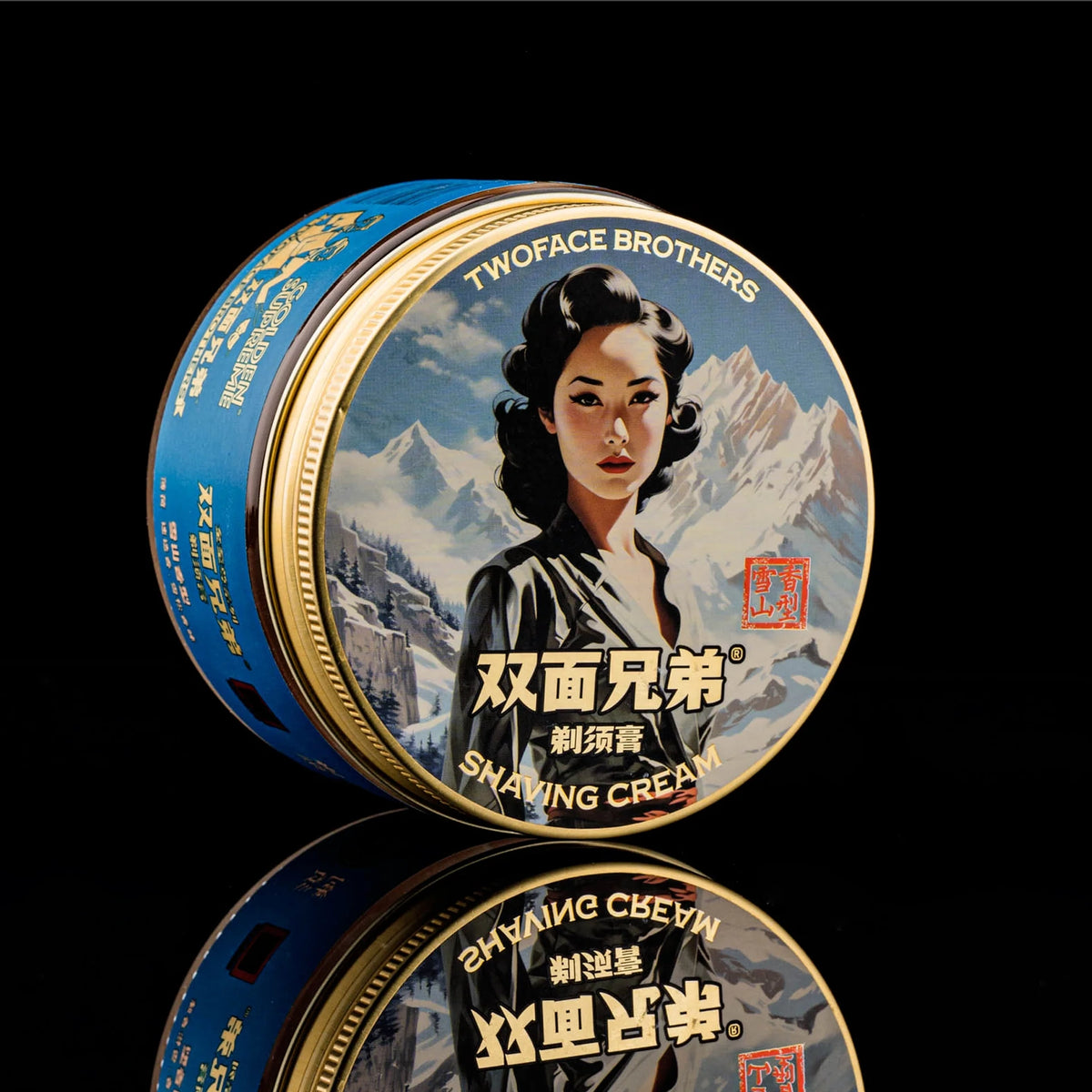Twoface Brothers - Snowy Mountain Shaving Cream (6.4oz / 180g)