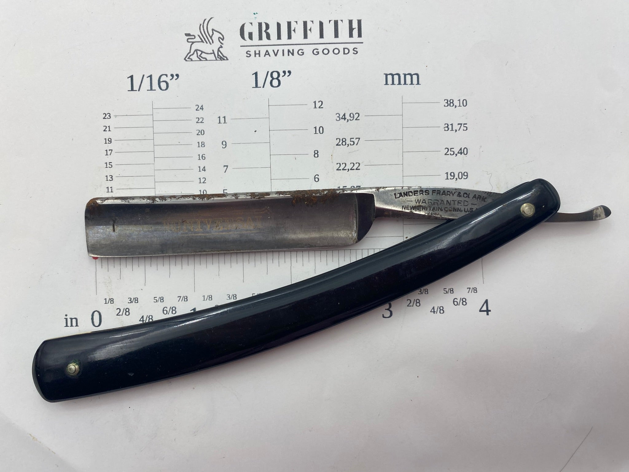 Vintage Landers Frary & Clark Razor for Restoration