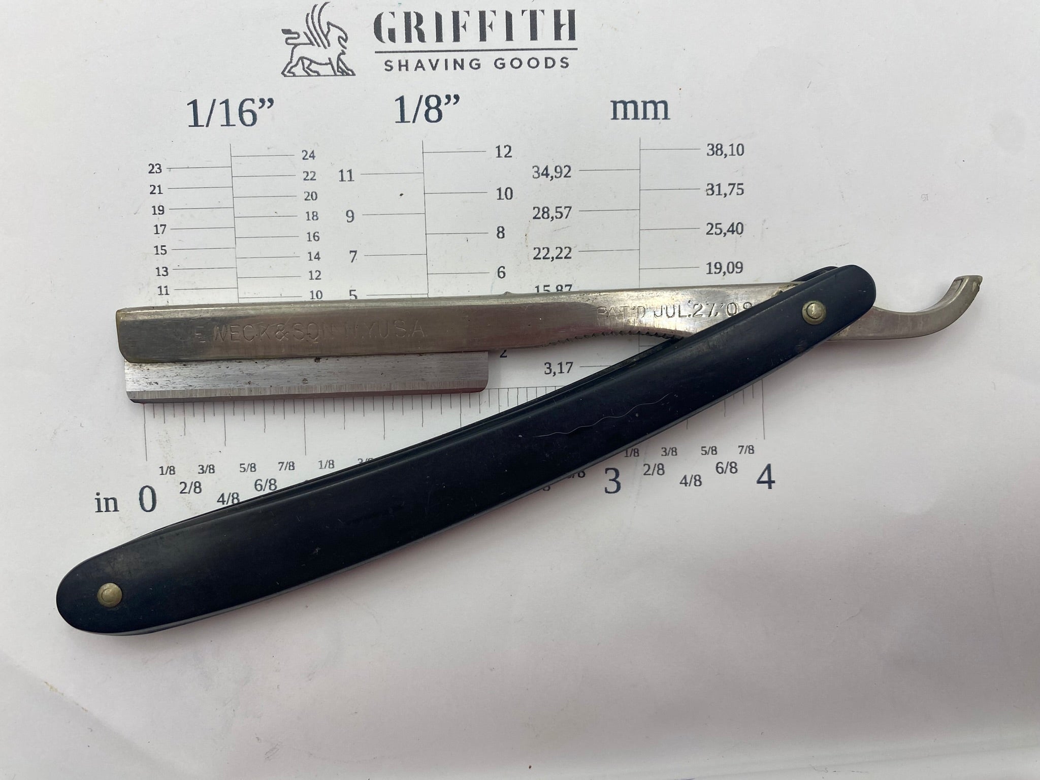 Vintage Weck & Son Razor for Restoration