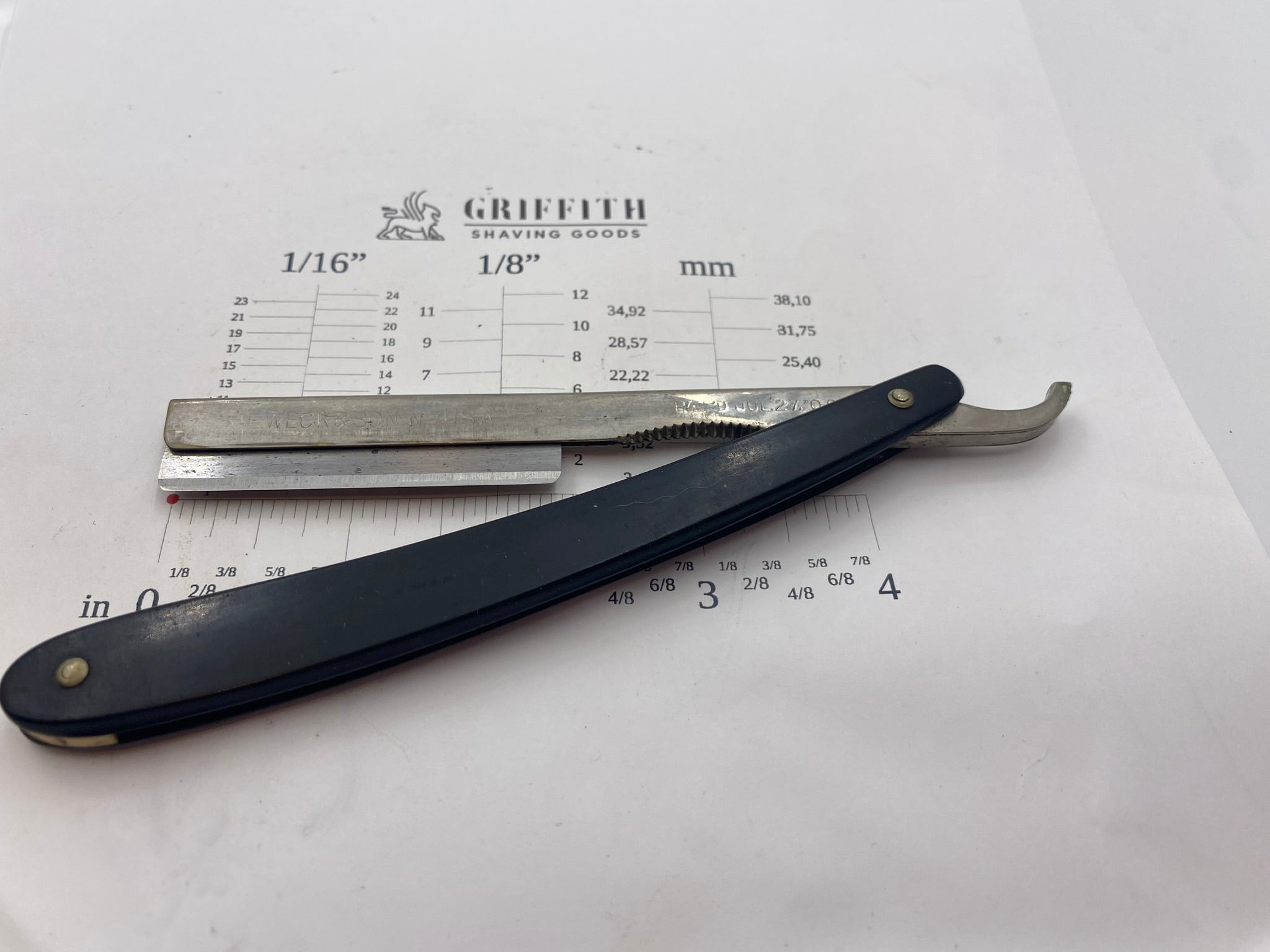 Vintage Weck & Son Razor for Restoration