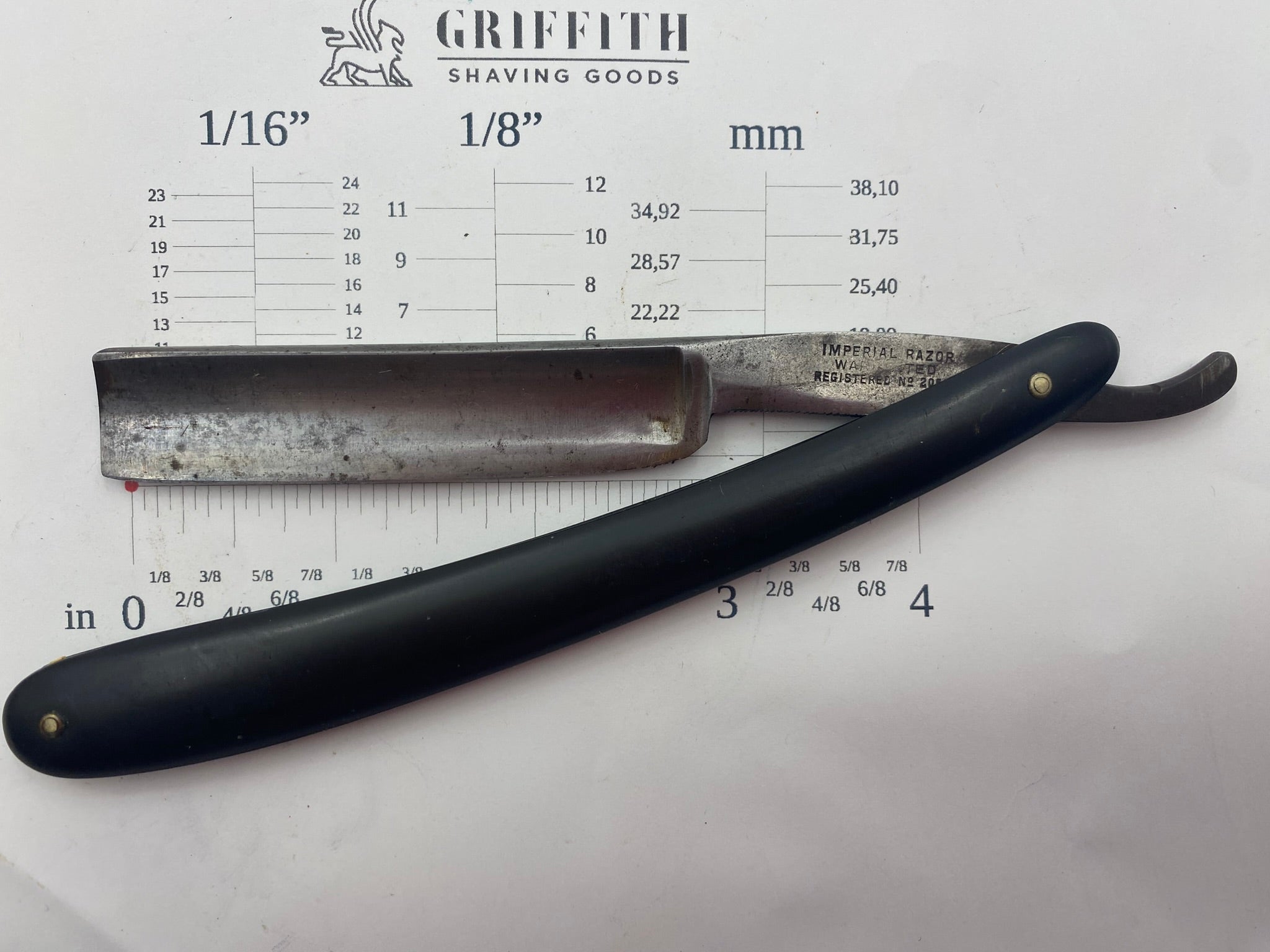 Vintage Imperial Razor German Razor for Restoration