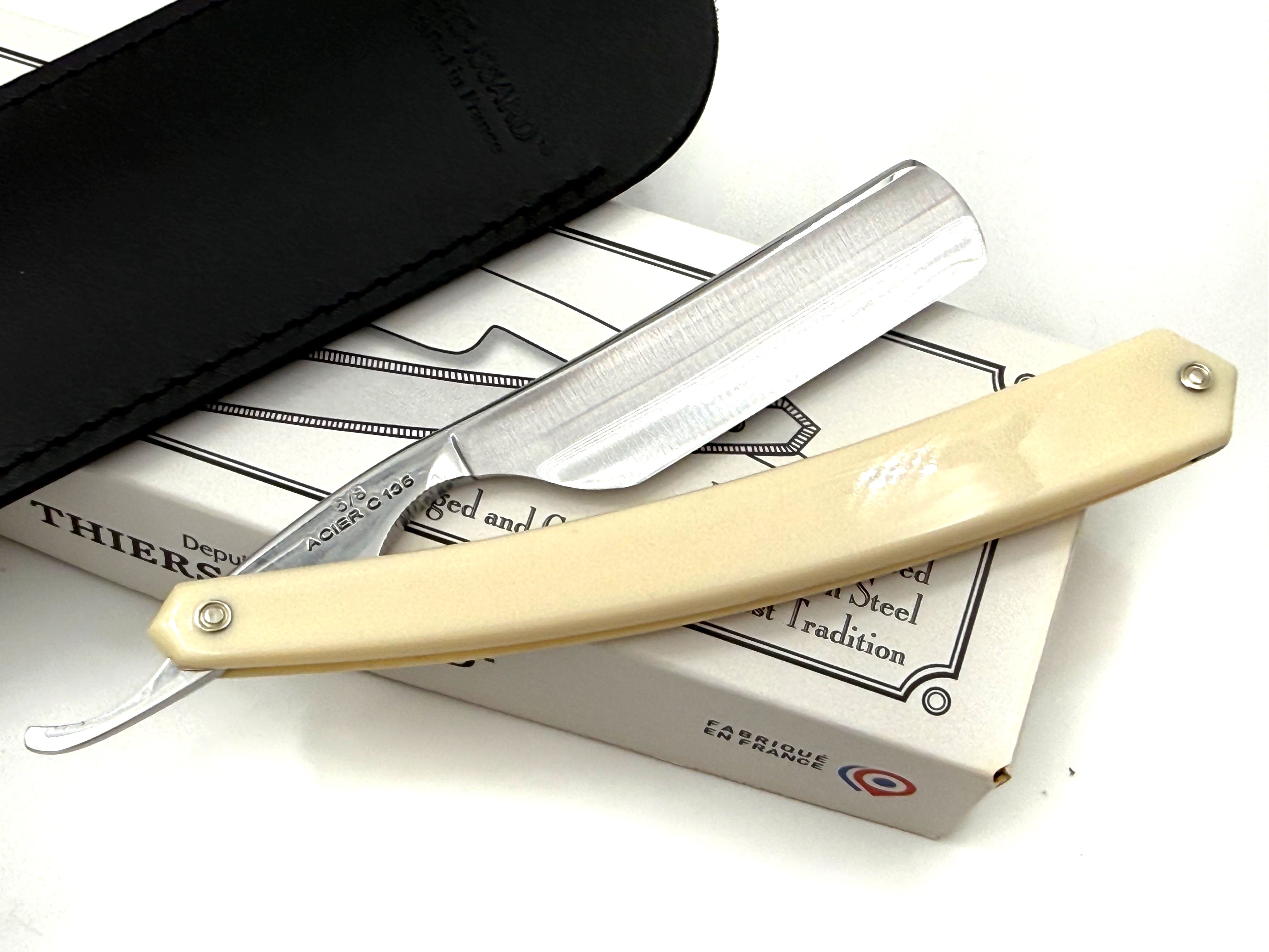 Thiers Issard 5/8 "Spartacus" Etch - Spartacus Scales - Full Hollow Straight Razor