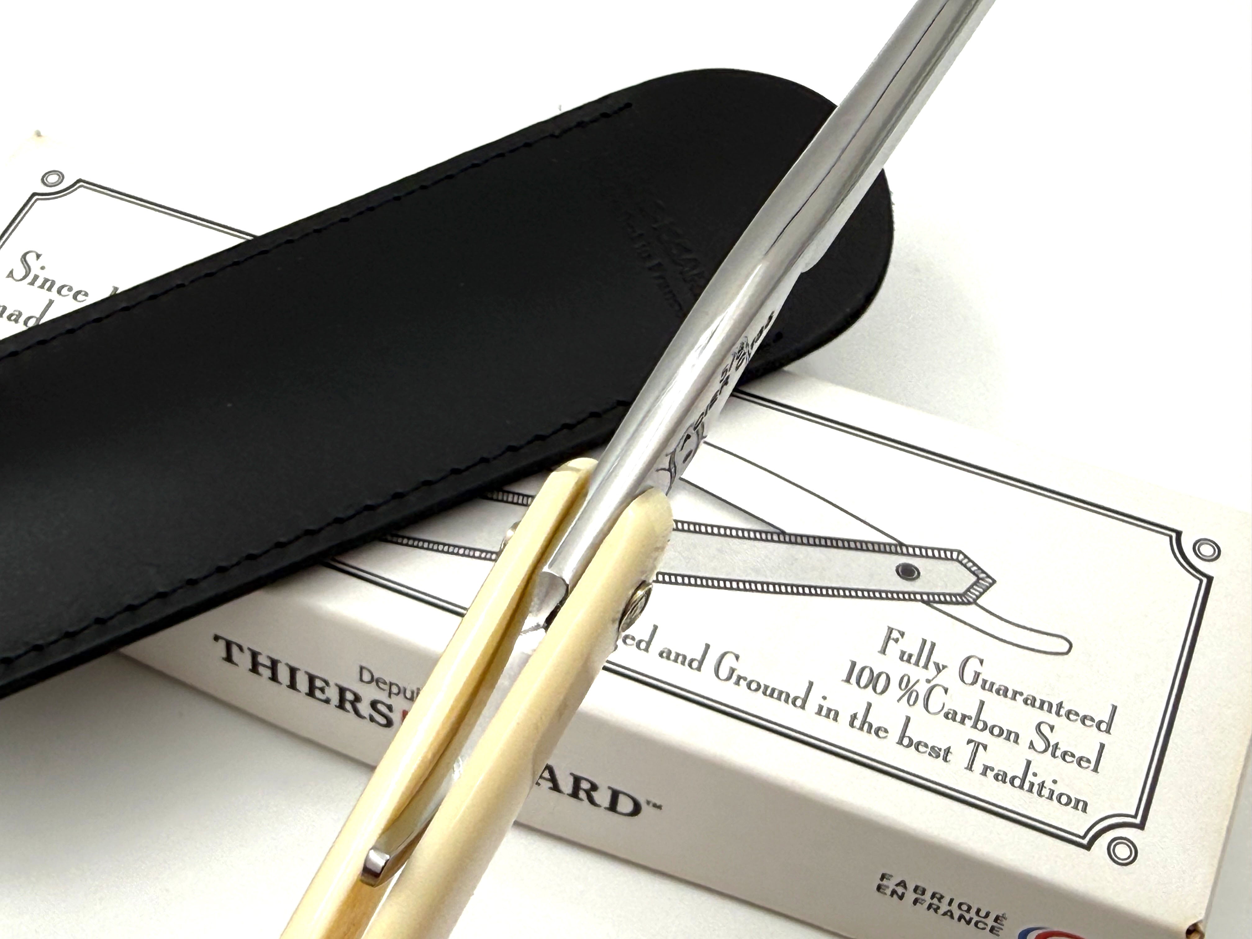 Thiers Issard 5/8 "Spartacus" Etch - Spartacus Scales - Full Hollow Straight Razor