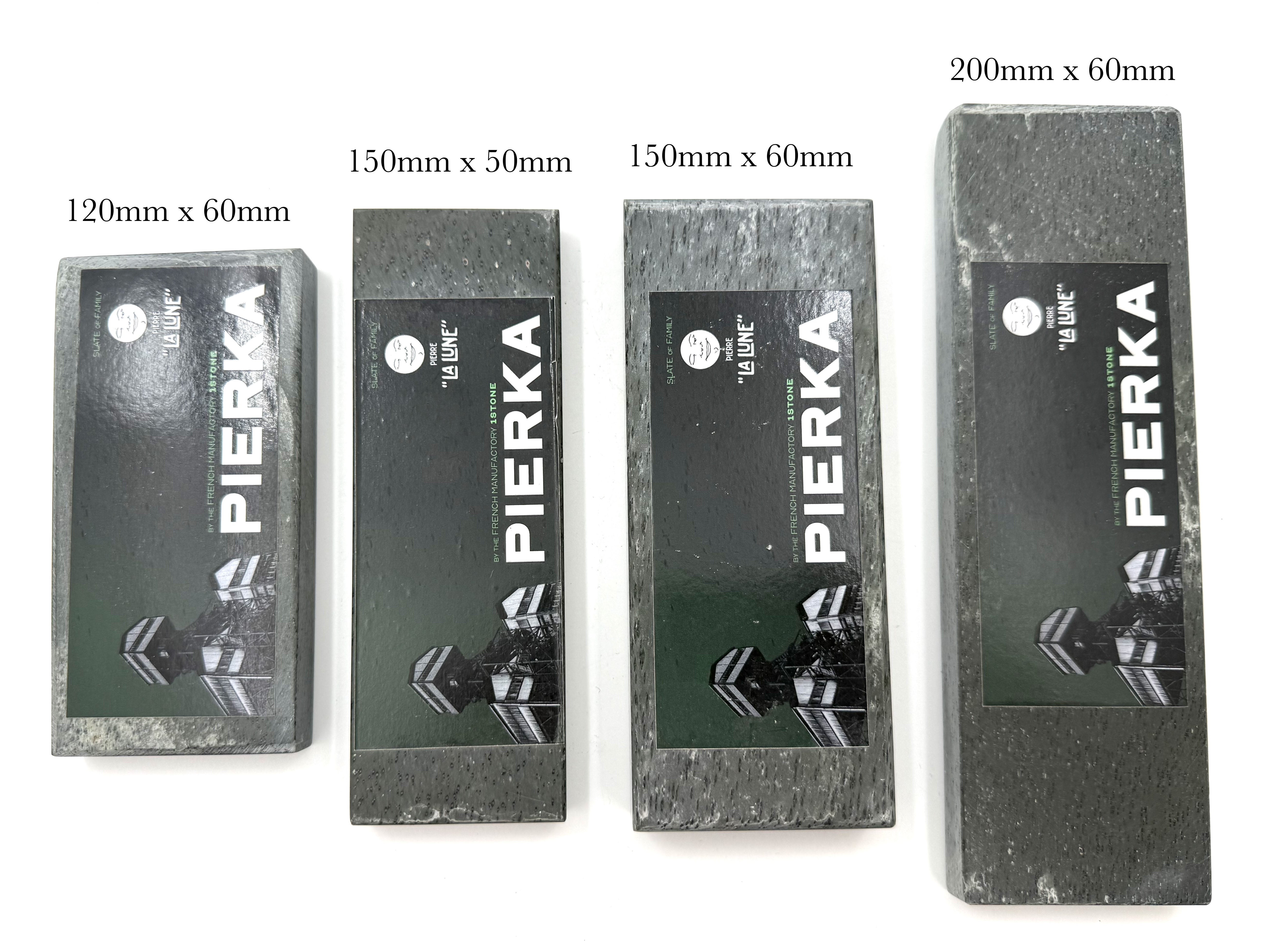Pierka French Fine Finishing Razor Hone Sharpening Stone with Slurry Stone