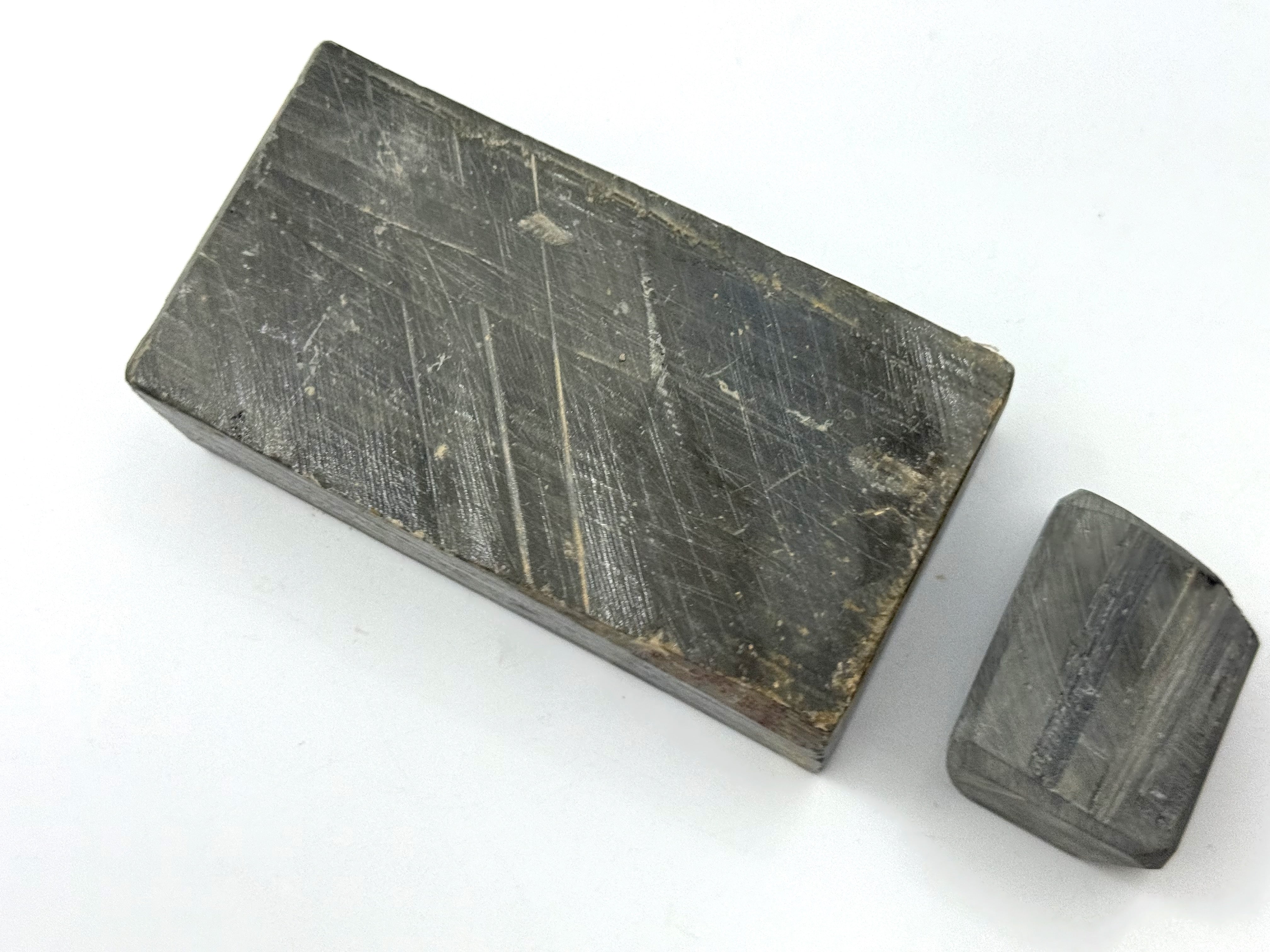 Ozuku Asagi Vintage Hand Sawn Japanese Natural Finishing Whetstone with Tomo Nagura