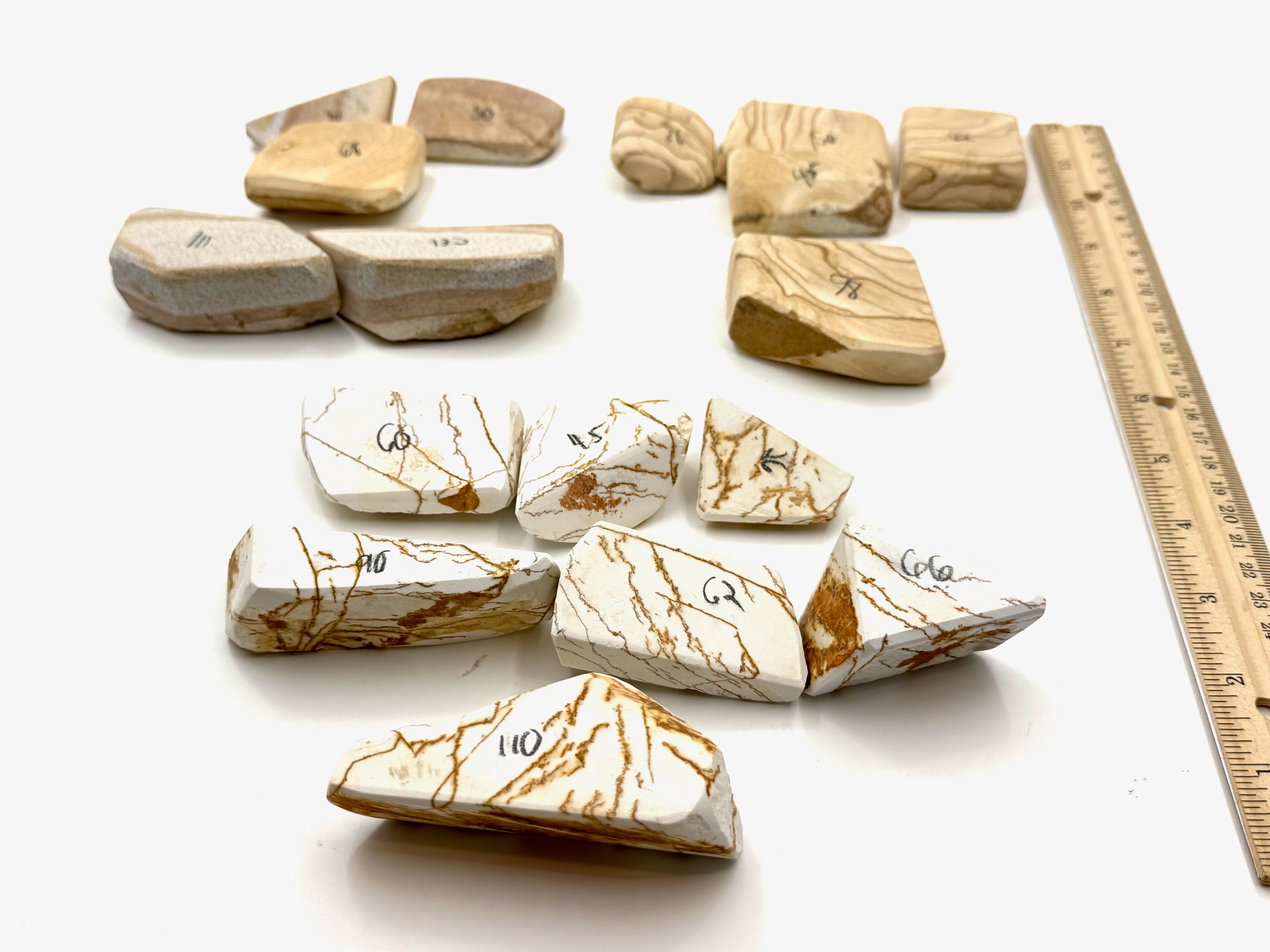 Iyoto Nagura - Mokume, Shiro & Kokuro Aka Japanese Medium Grit Natural Whetstones - Choose Your Stone