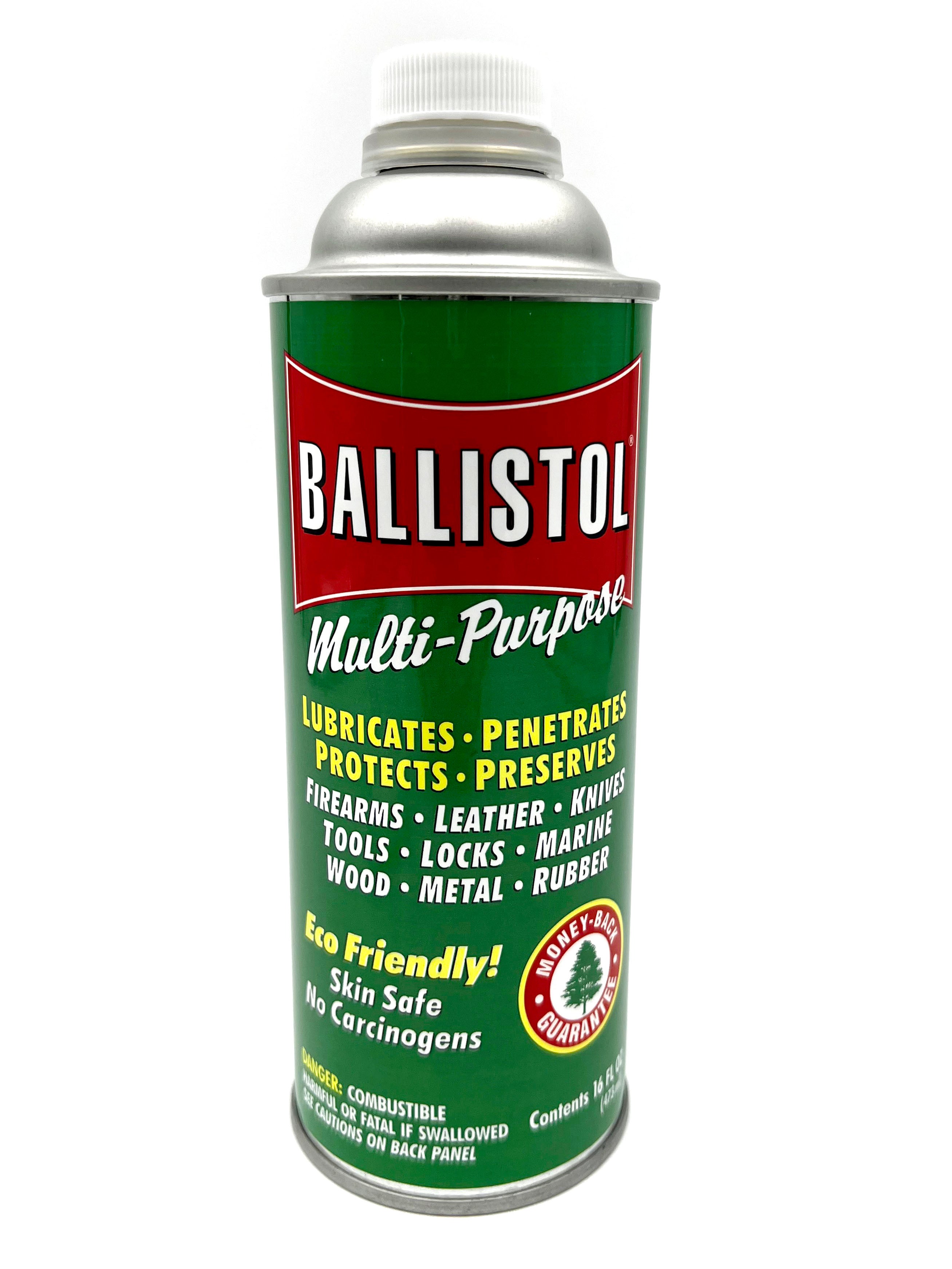 Ballistol Multi-Purpose Oil - Cleans, Lubricates & Protects - 16 fl. oz. Liquid (non-aerosol) Can