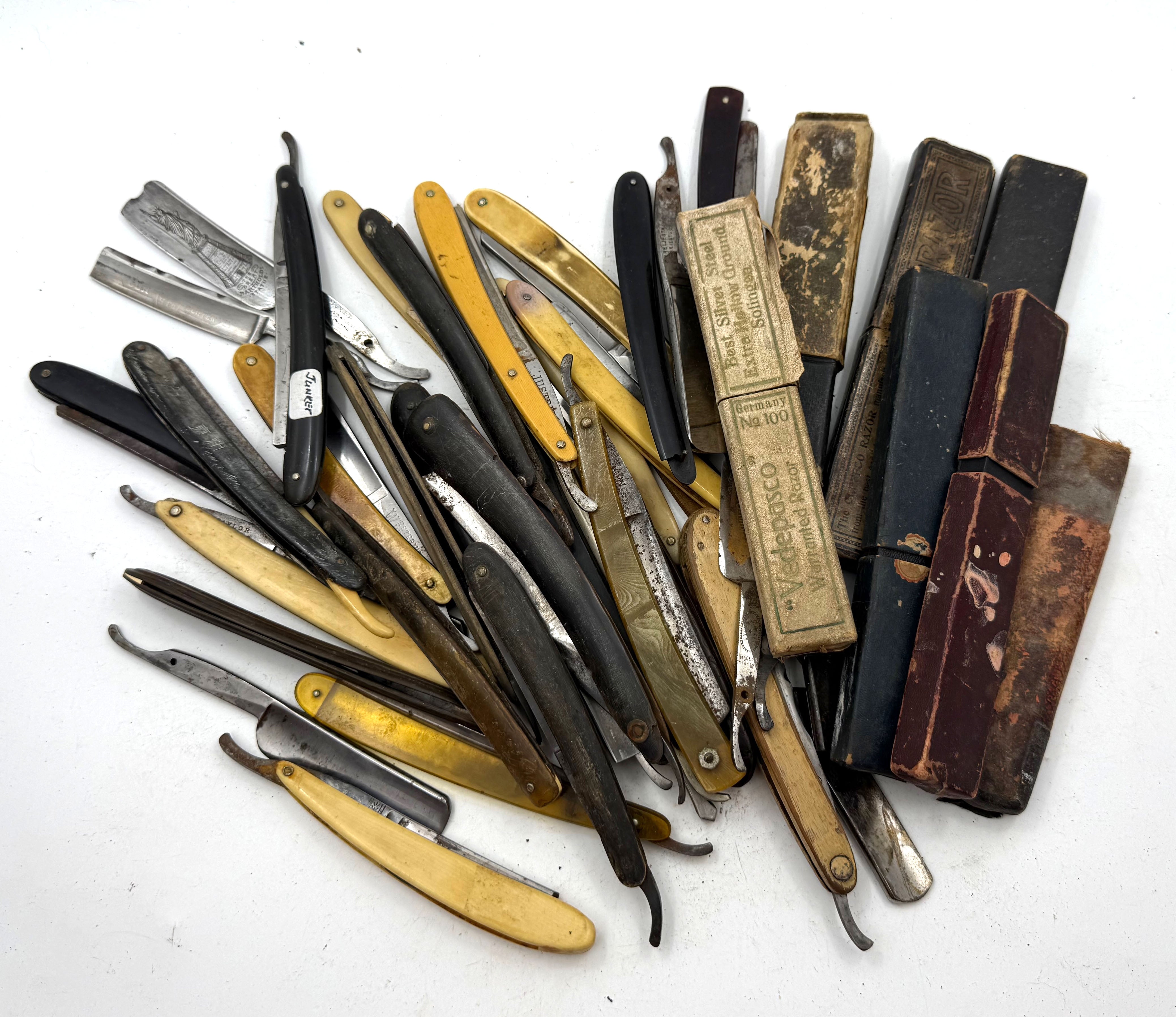 Straight Razor Parts/Junk Lot #3