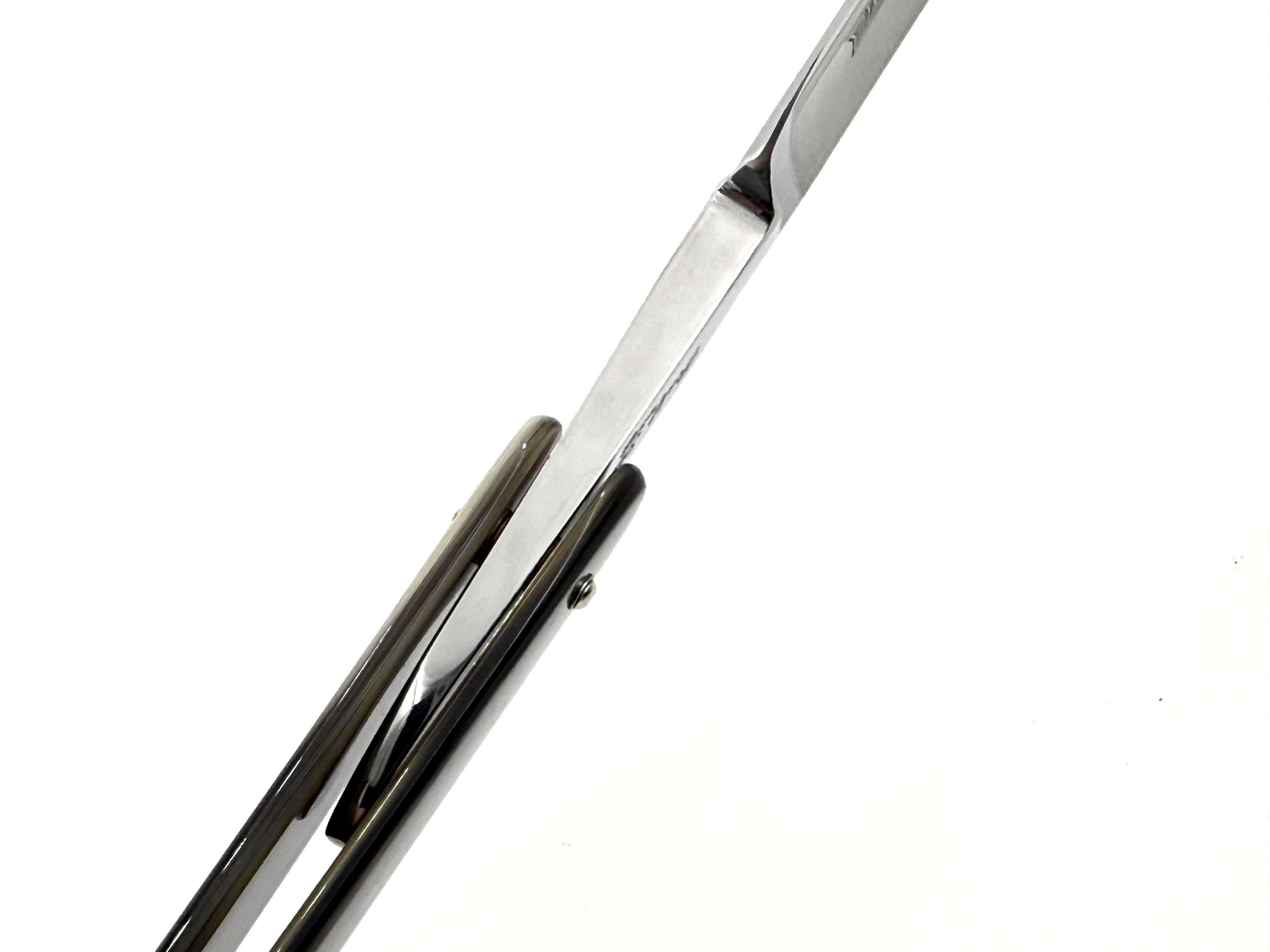 Rasoir droit Boker Lounge-Bar 6/8 avec écailles de coquillages Full Hollow Solingen