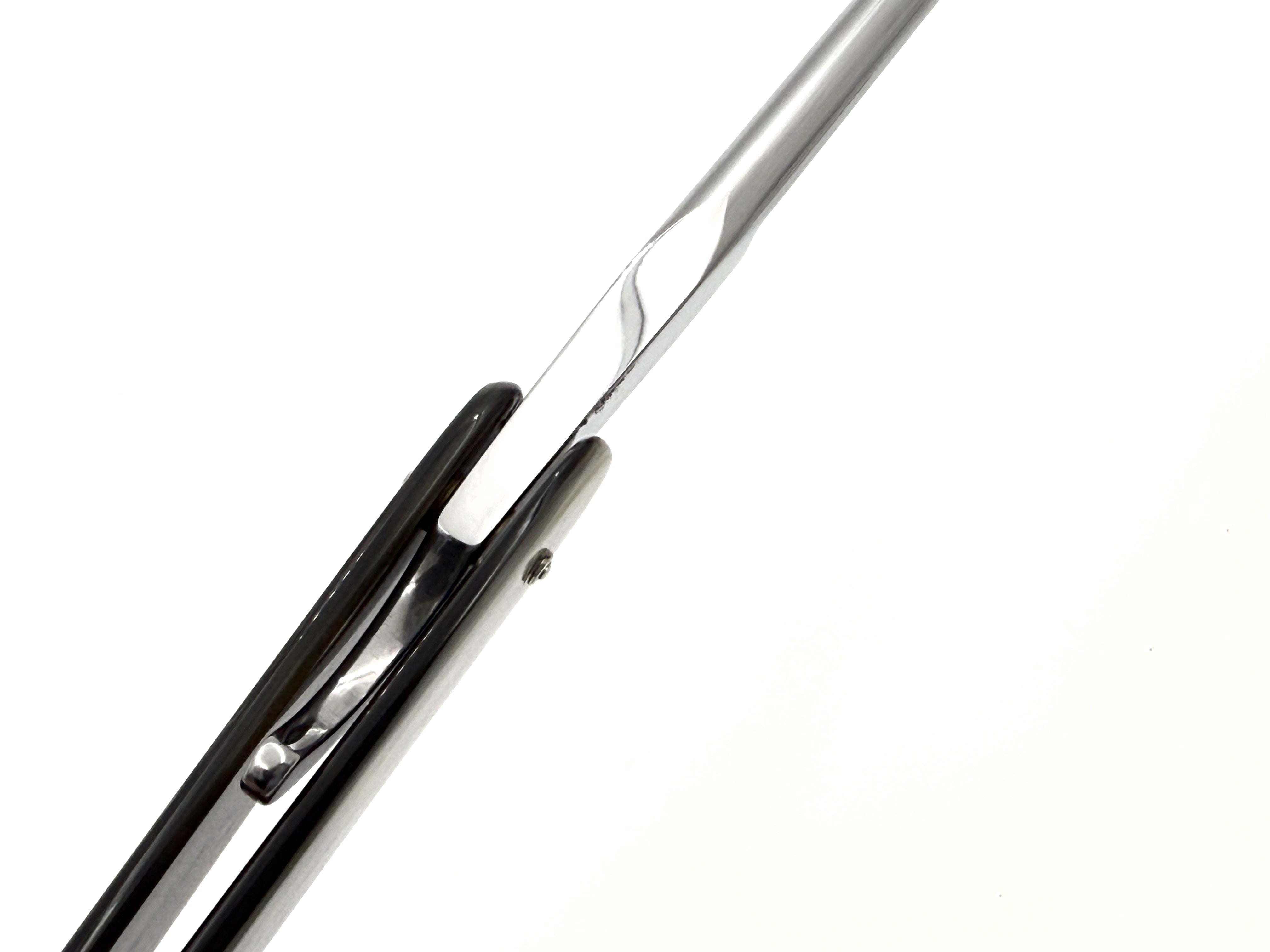 Rasoir droit Boker Lounge-Bar 6/8 avec écailles de coquillages Full Hollow Solingen