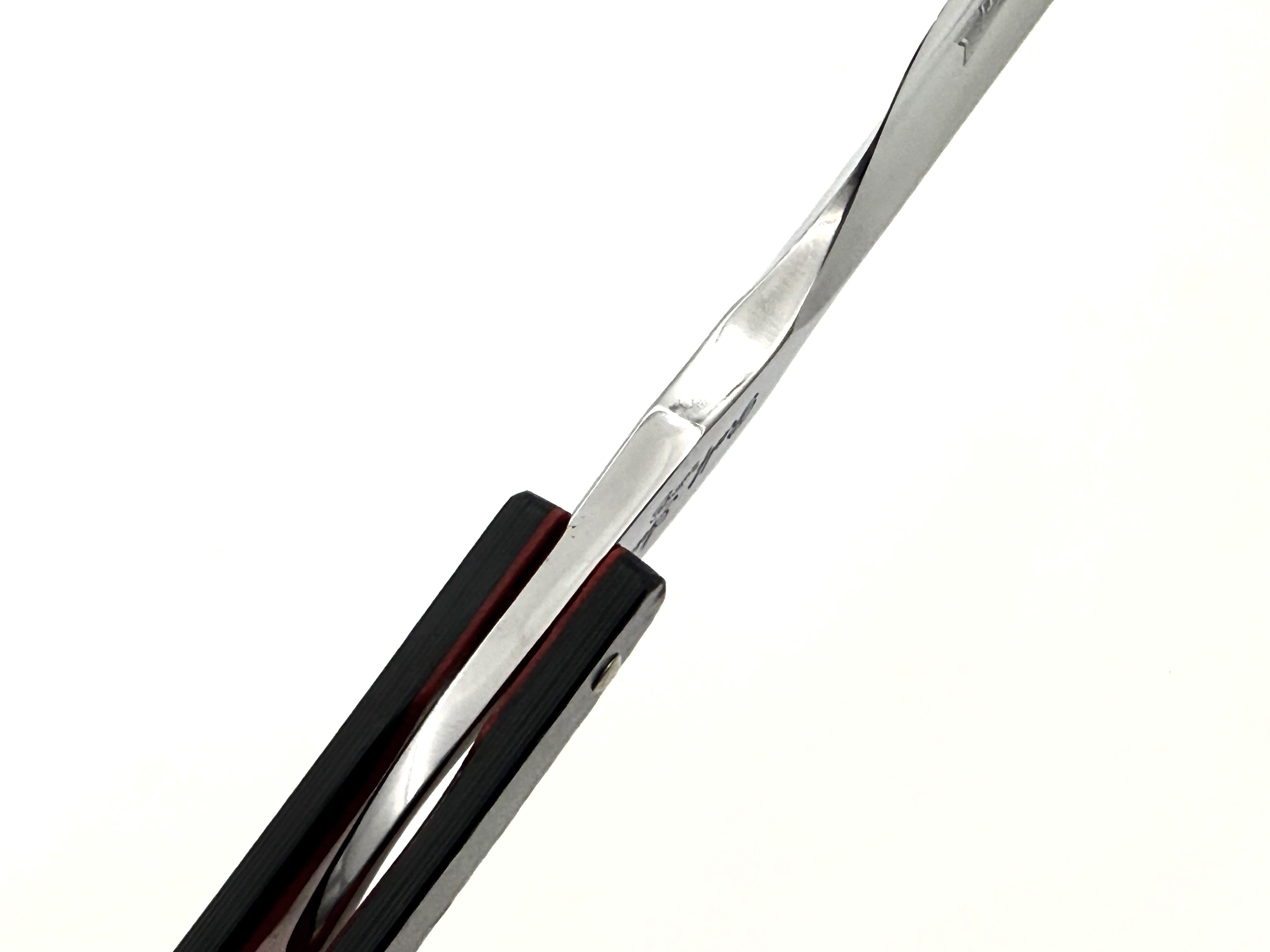 Rasoir droit Boker Lounge-Bar 6/8 avec écailles de coquillages Full Hollow Solingen
