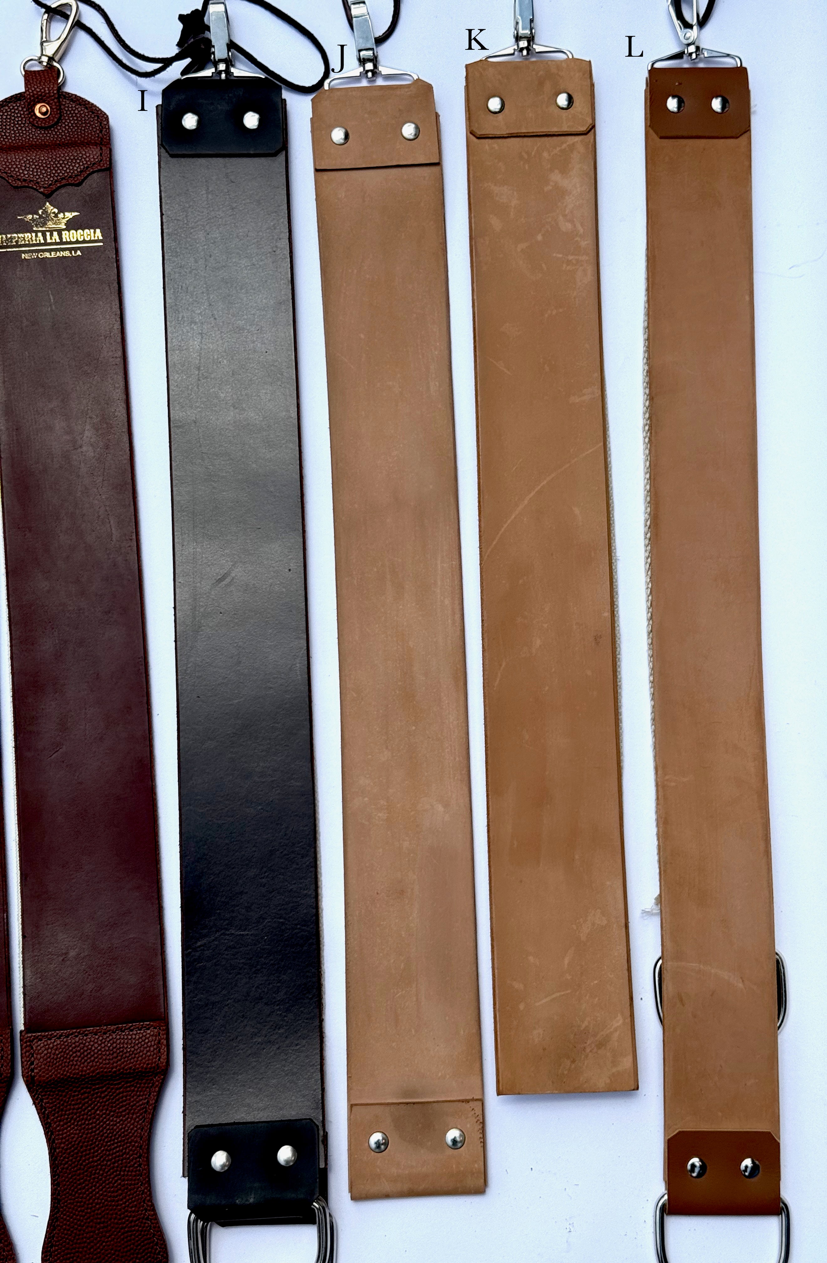 Various Preowned Razor Strops in Good to Excellent Condition - Choose Your Strop