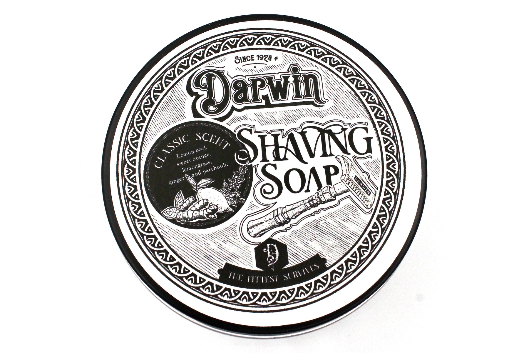 Darwin "Classic" Artisan Shaving Soap in Tin 100g (3.5oz)